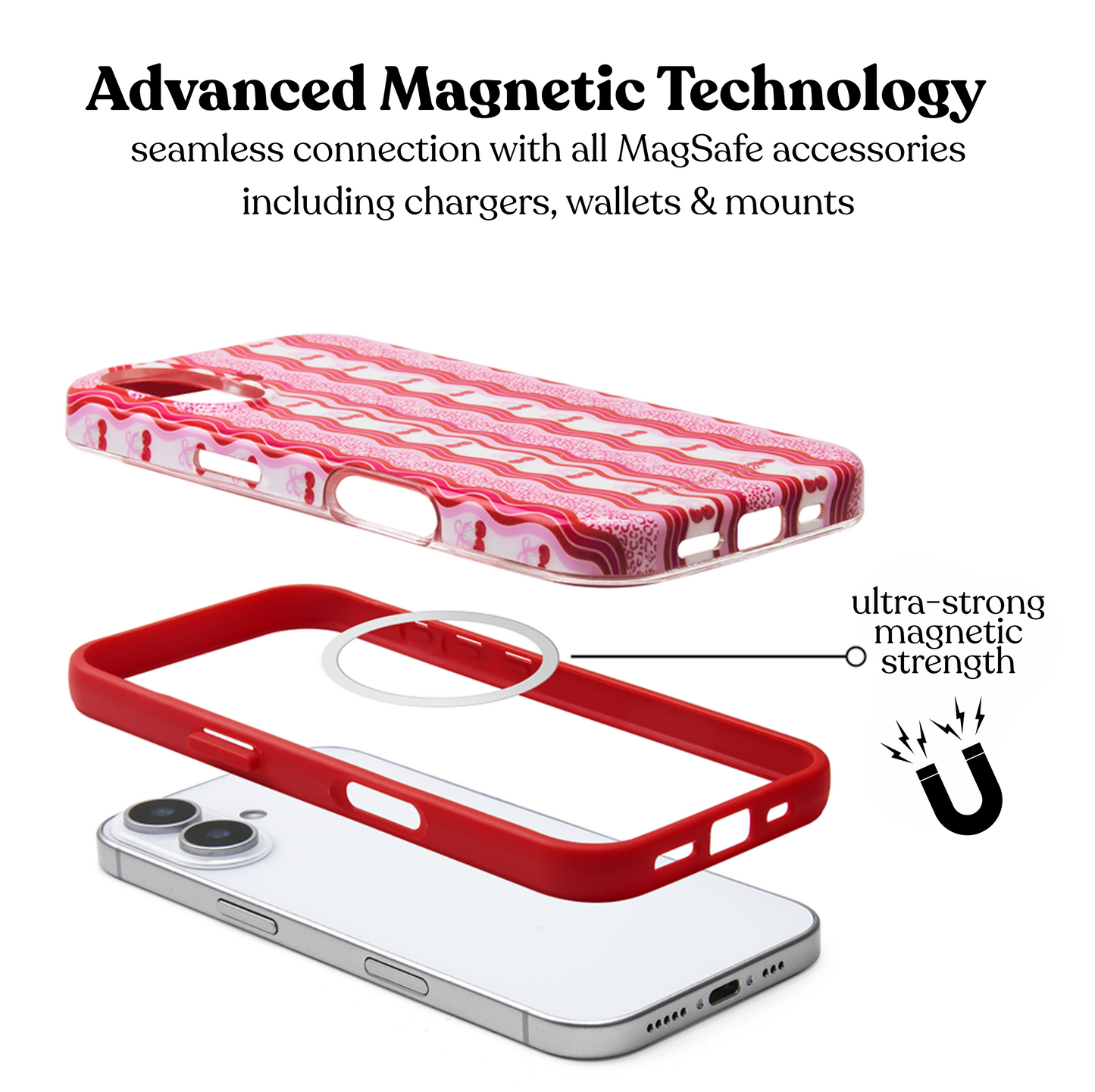 Cheetah Cherries MagSafe Case