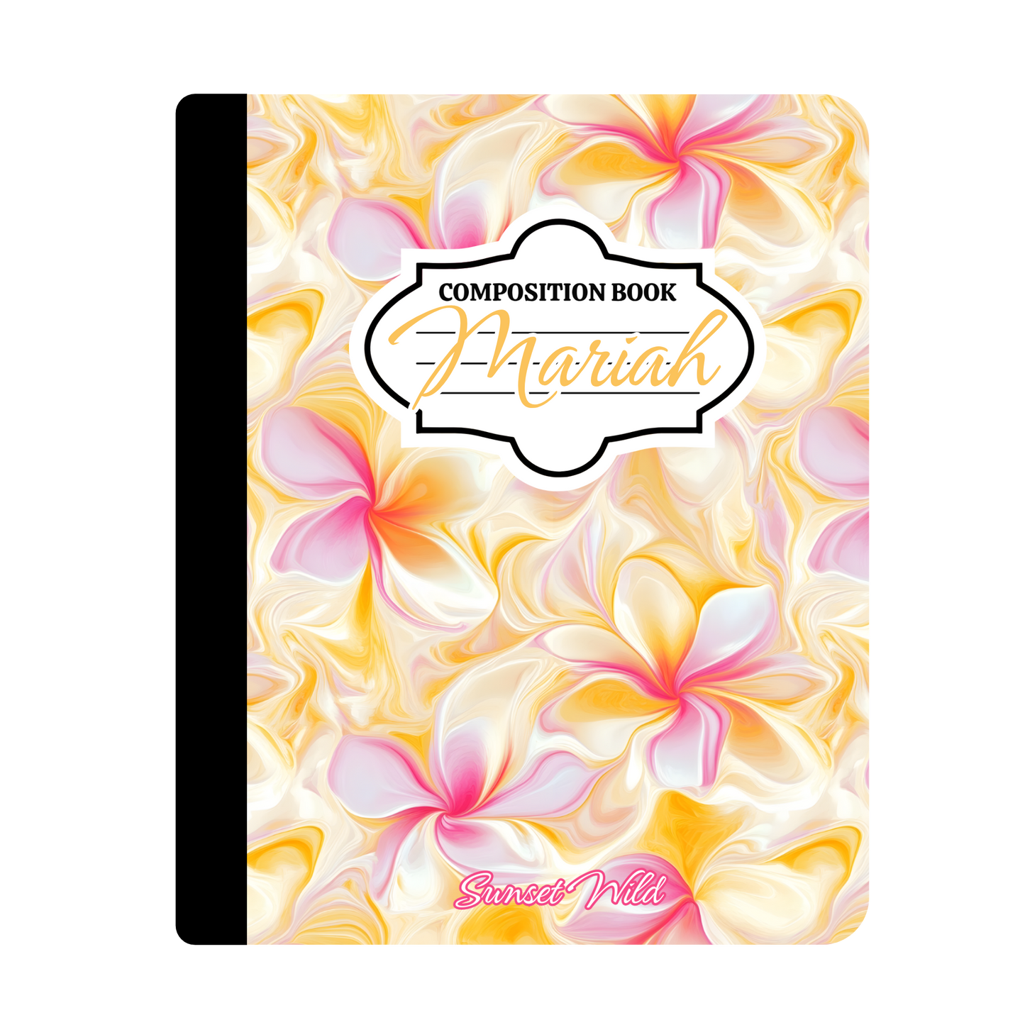 Blush & Bloom Custom Notebook