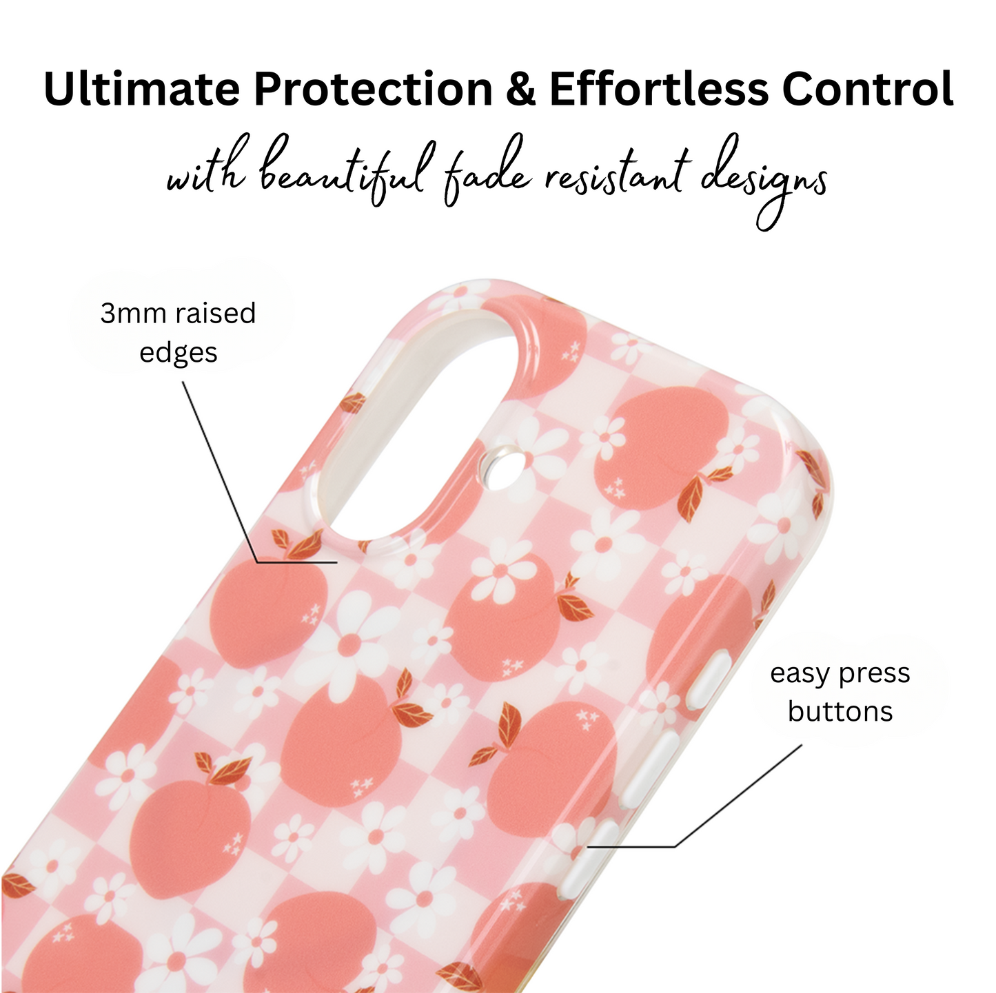 Peach Patch Phone Case