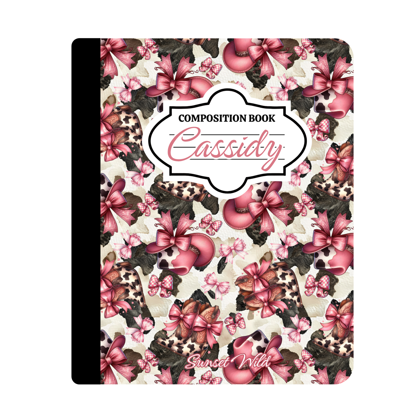 Blush & Boots Custom Notebook