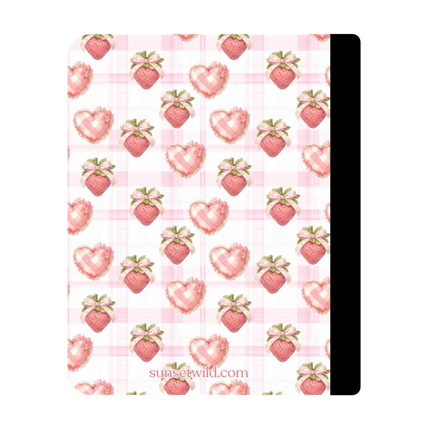 Bows & Berries Custom Notebook