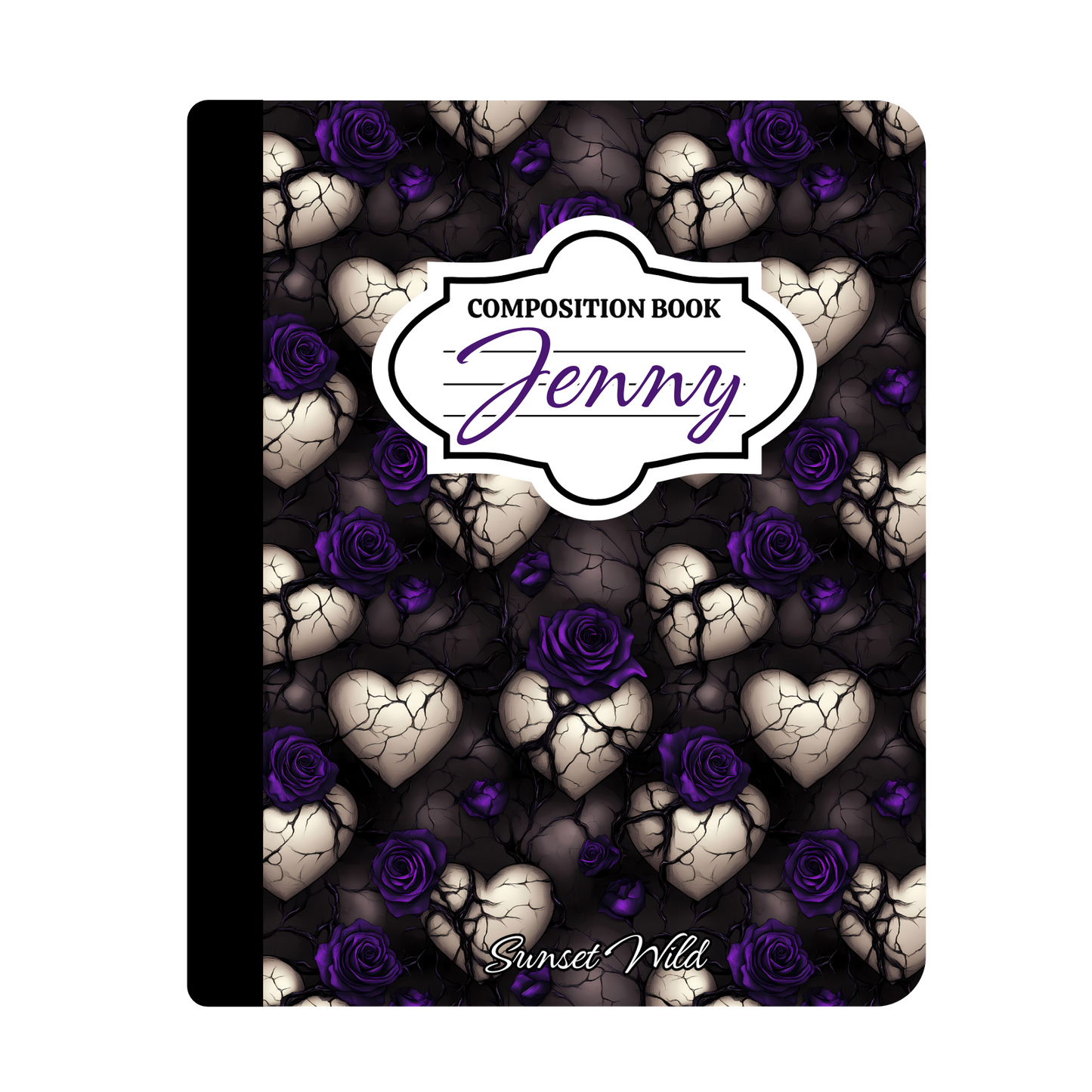 Broken Elegance Custom Notebook