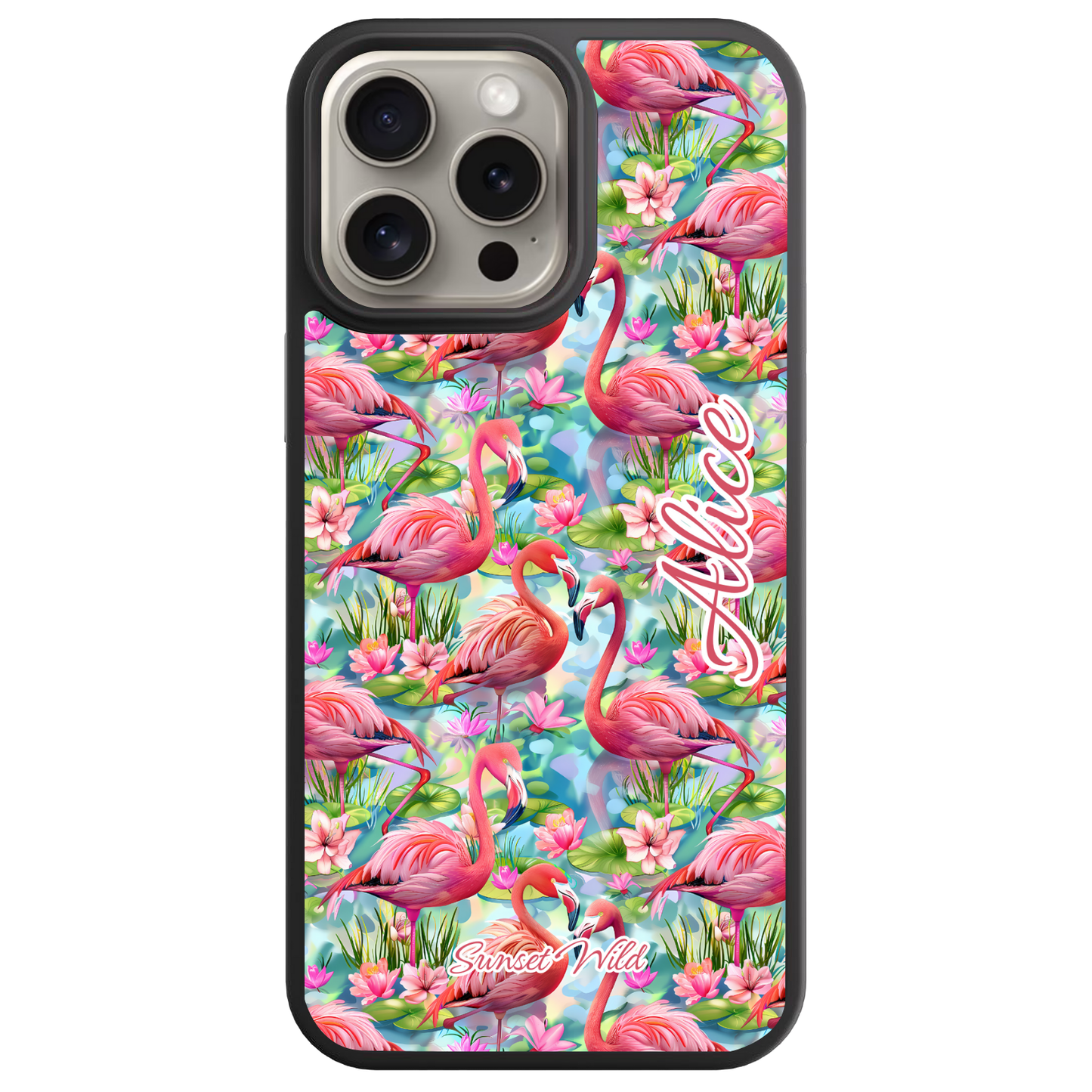 Flamingo Fiesta Custom Case