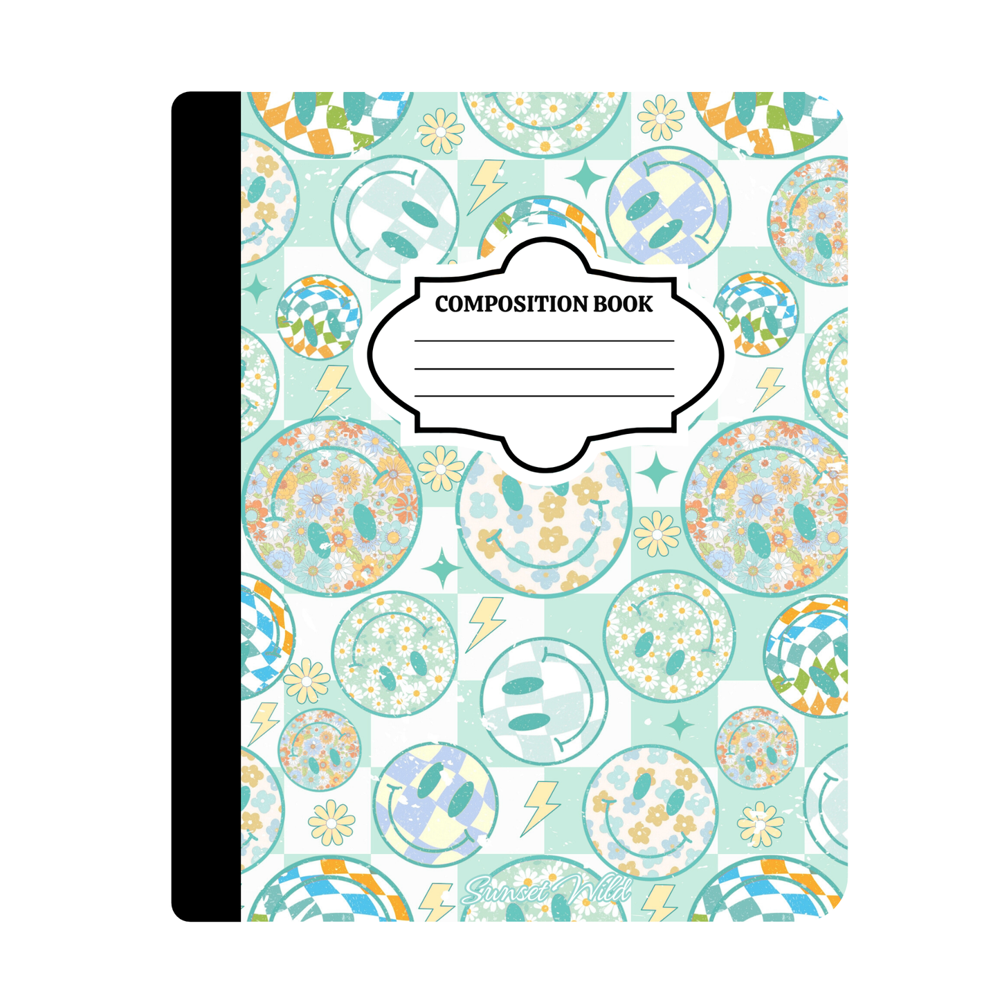 Groovy Mood Custom Notebook