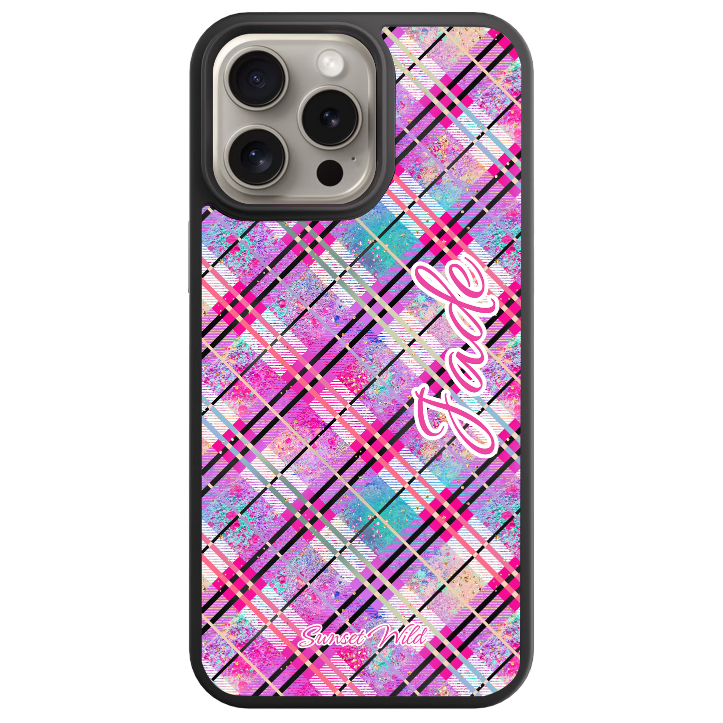 Preppy Plaid Custom Case
