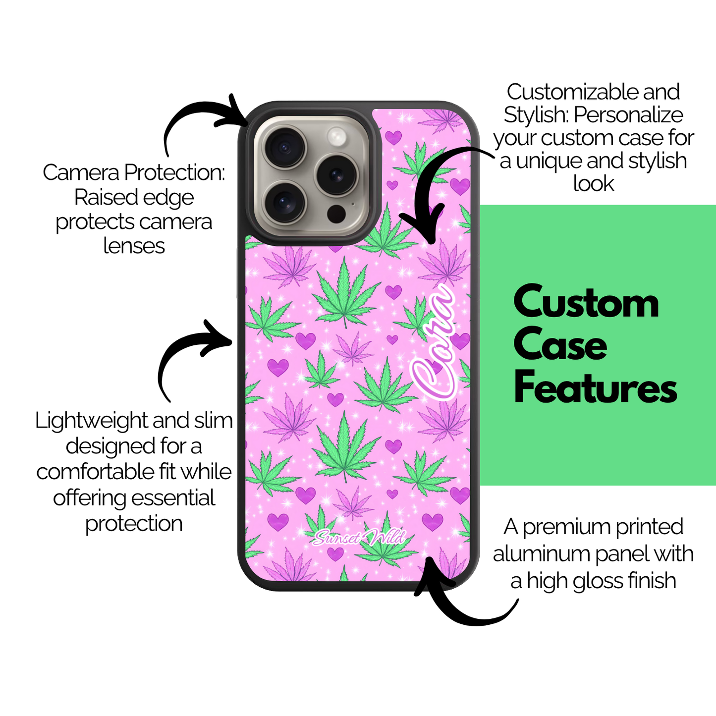 Cannababe Custom Case