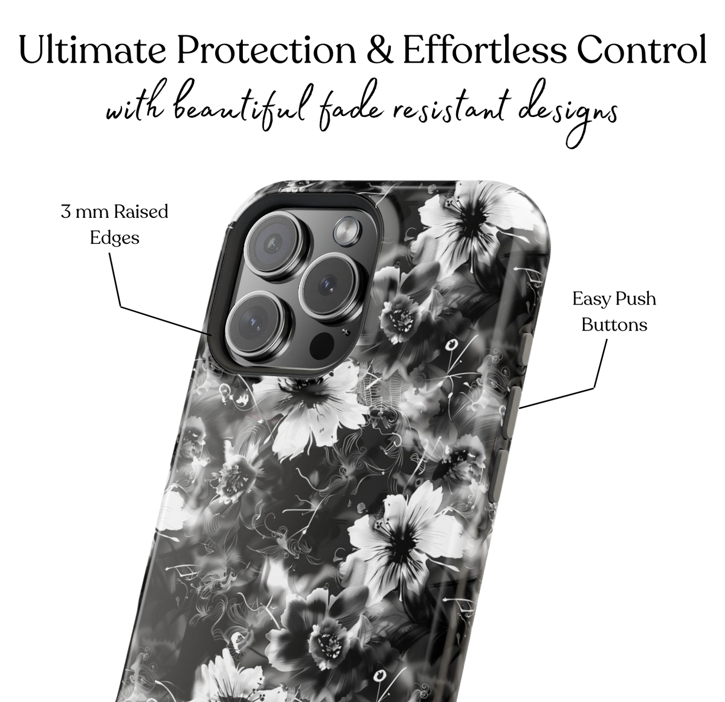 Midnight Bloom MagSafe Case