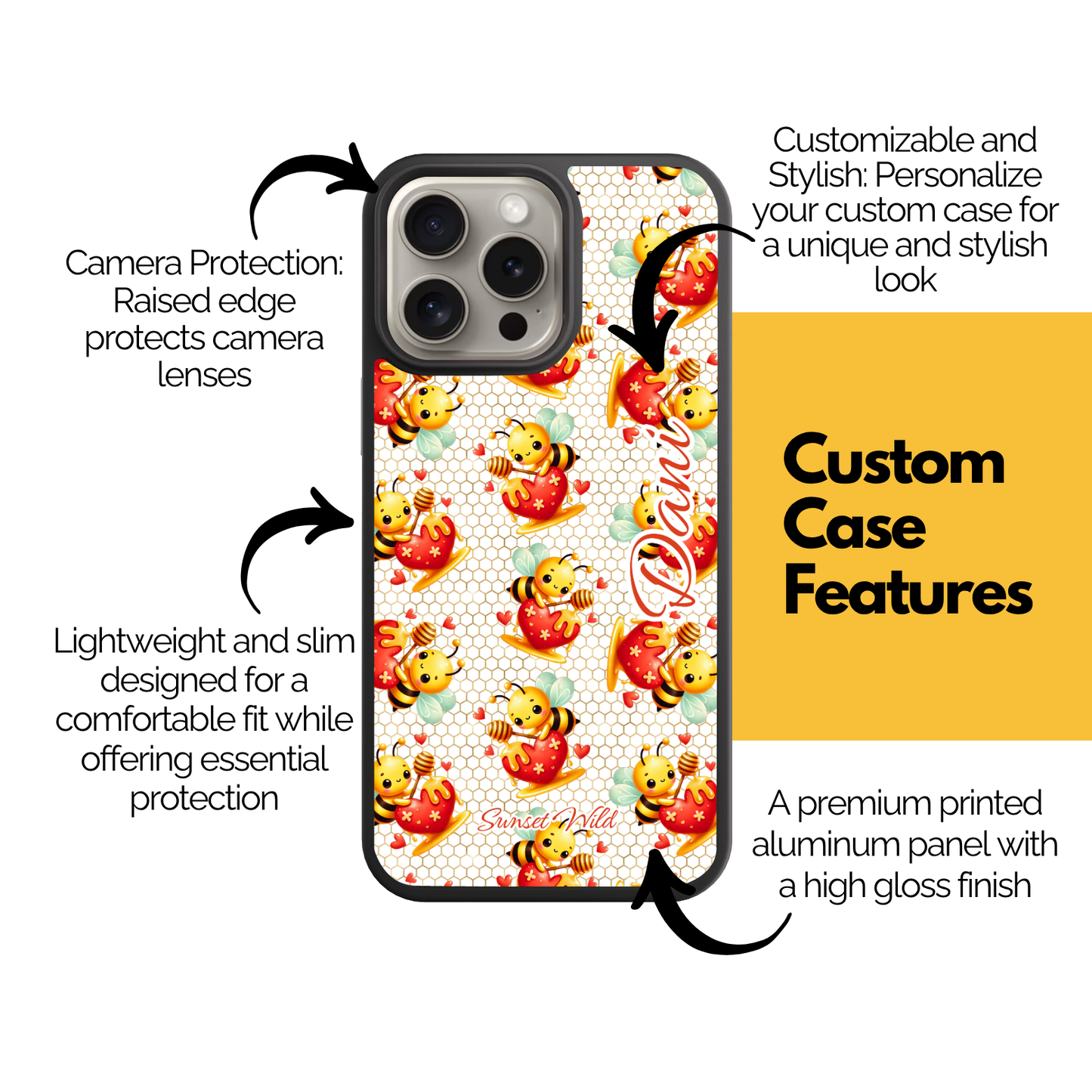 Honey Love Custom Case