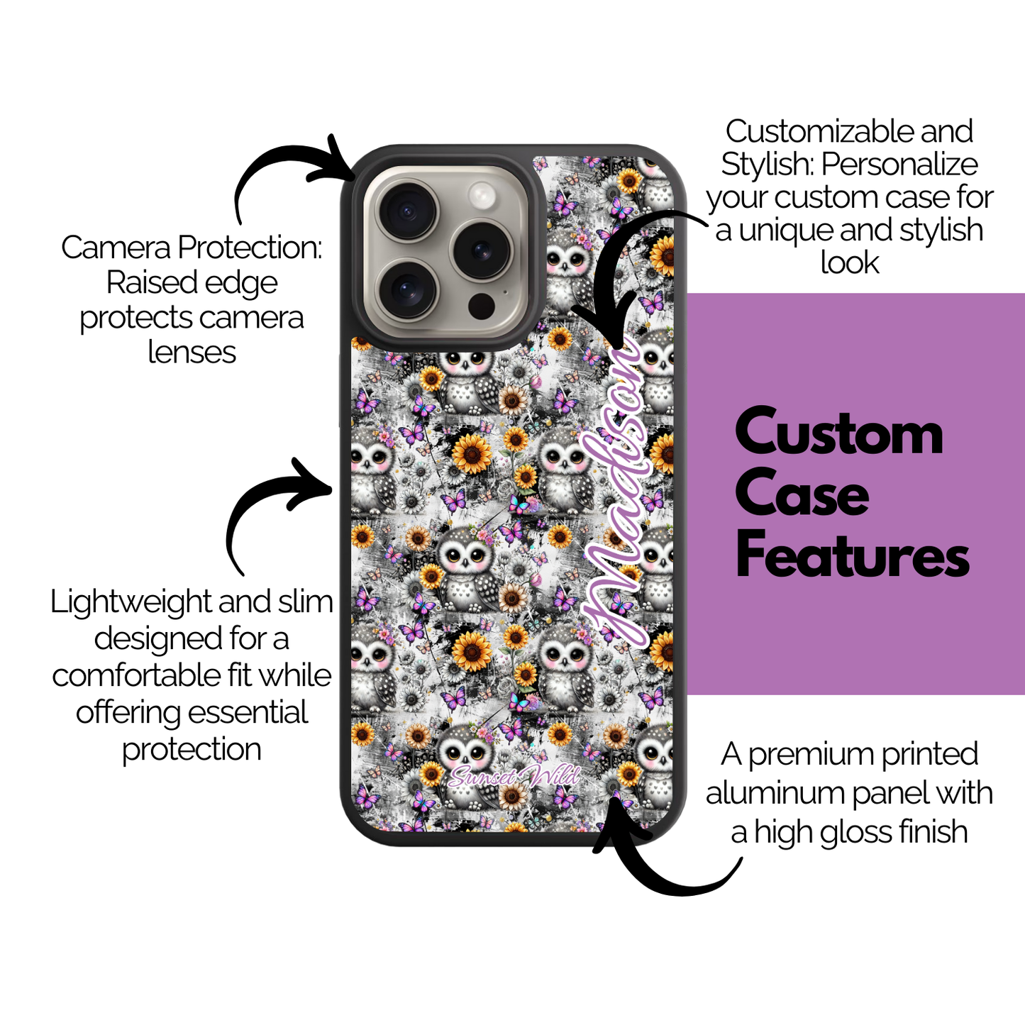 Cutie Hootie Custom Case