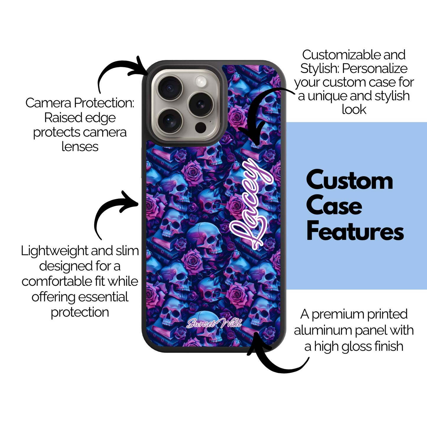 Romantic Ruins Custom Case
