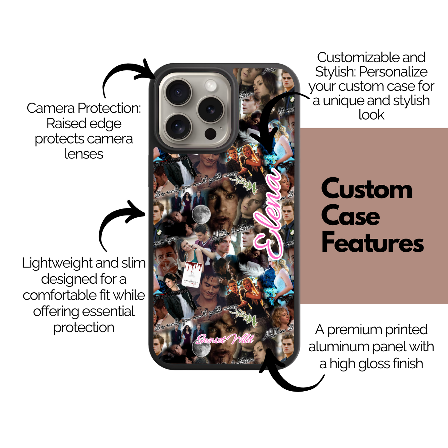 Vampire Diaries Custom Case