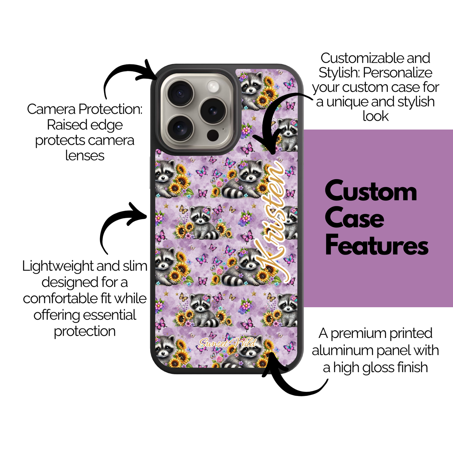 Butterfly Bandit Custom Case