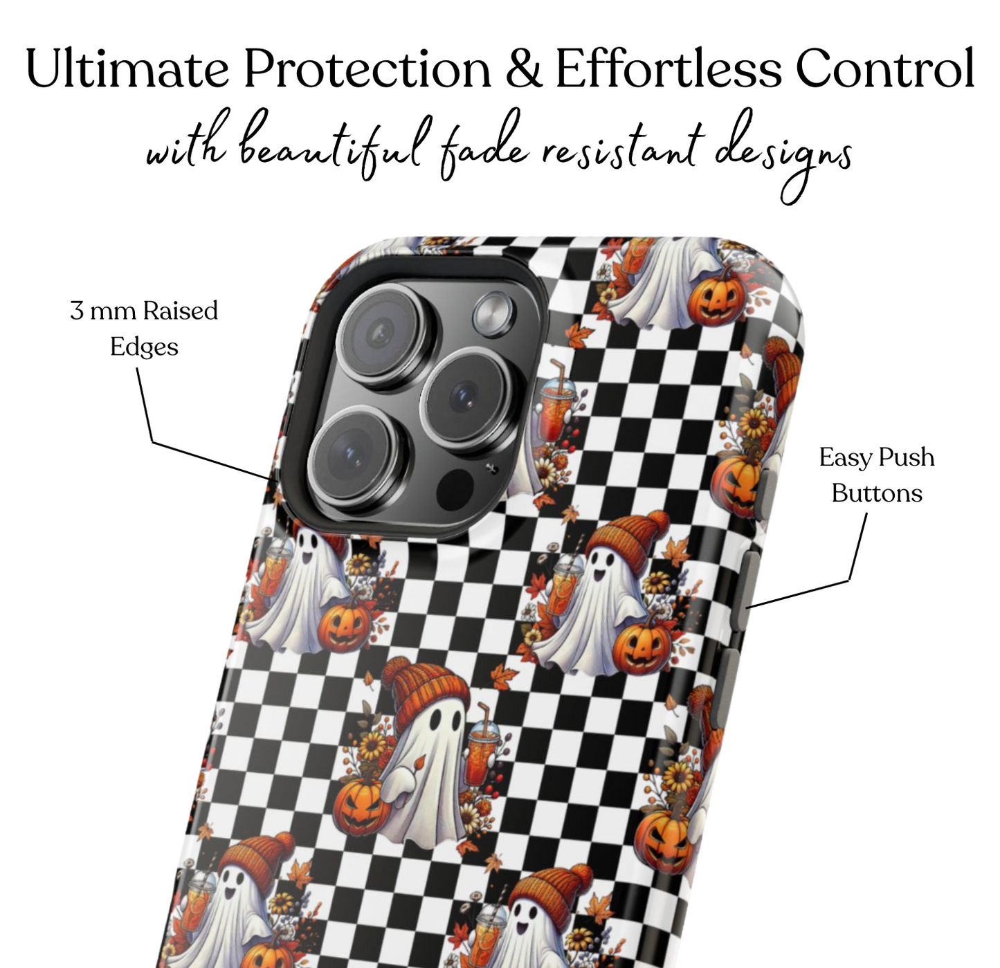 Pumpkin Spice & Spooks MagSafe Case