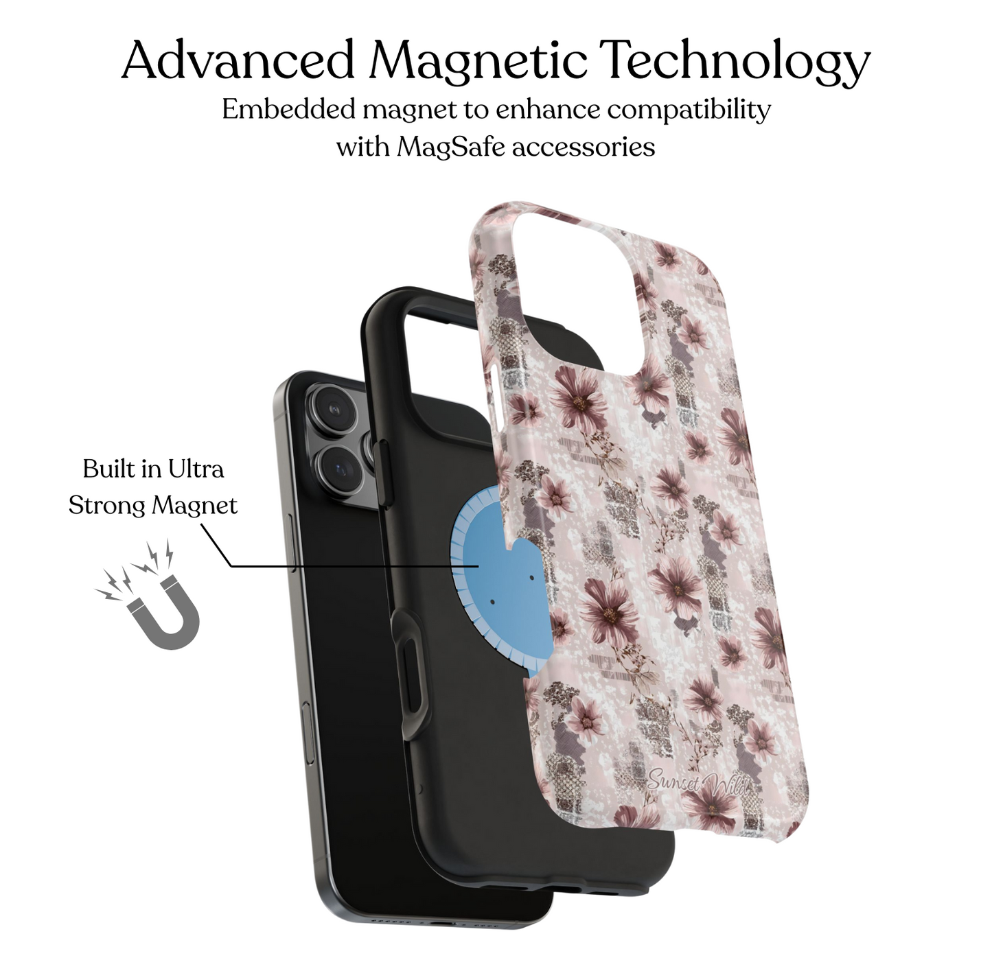 Vintage Bloom MagSafe Case