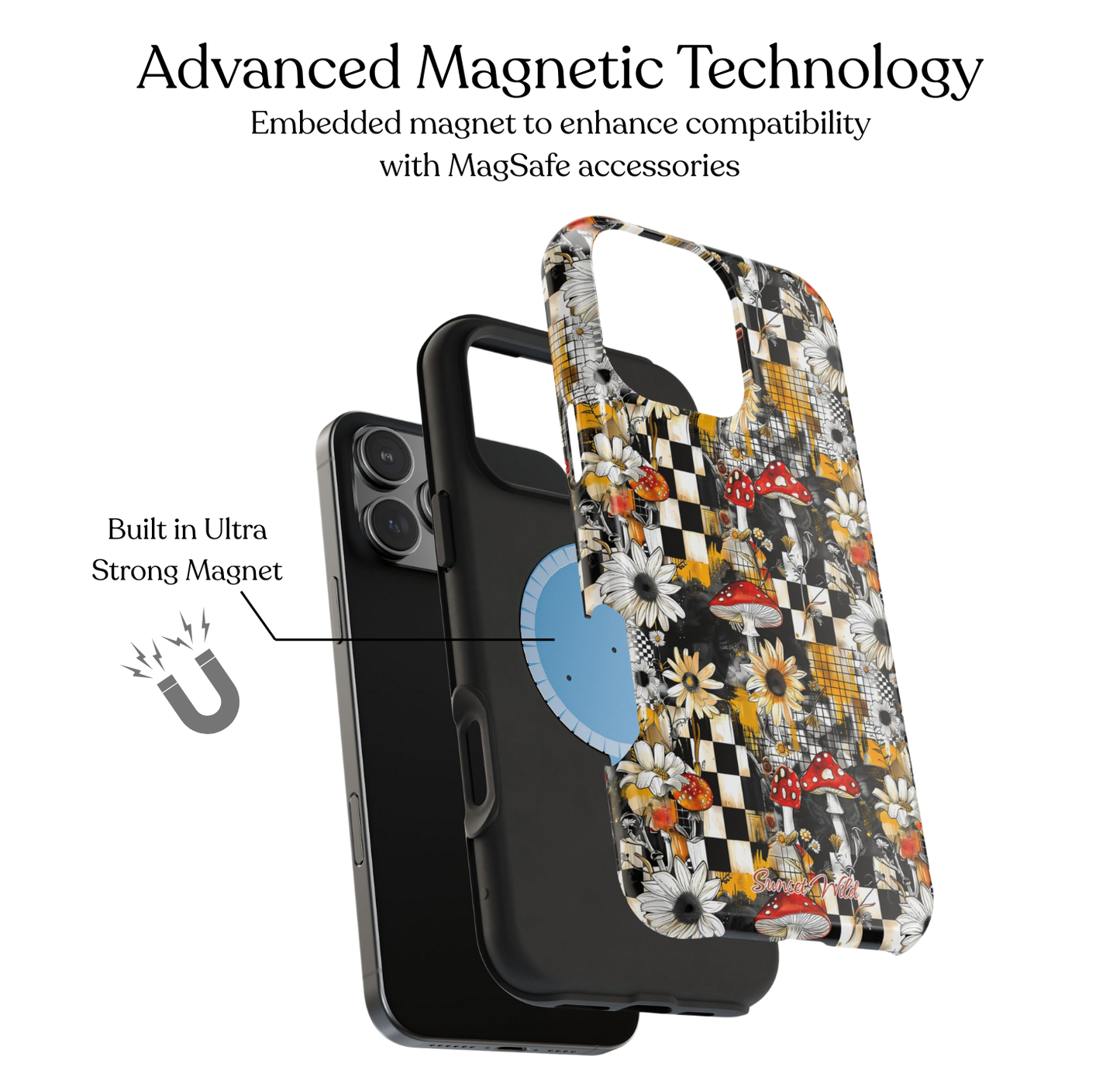 Grunge Garden MagSafe Case