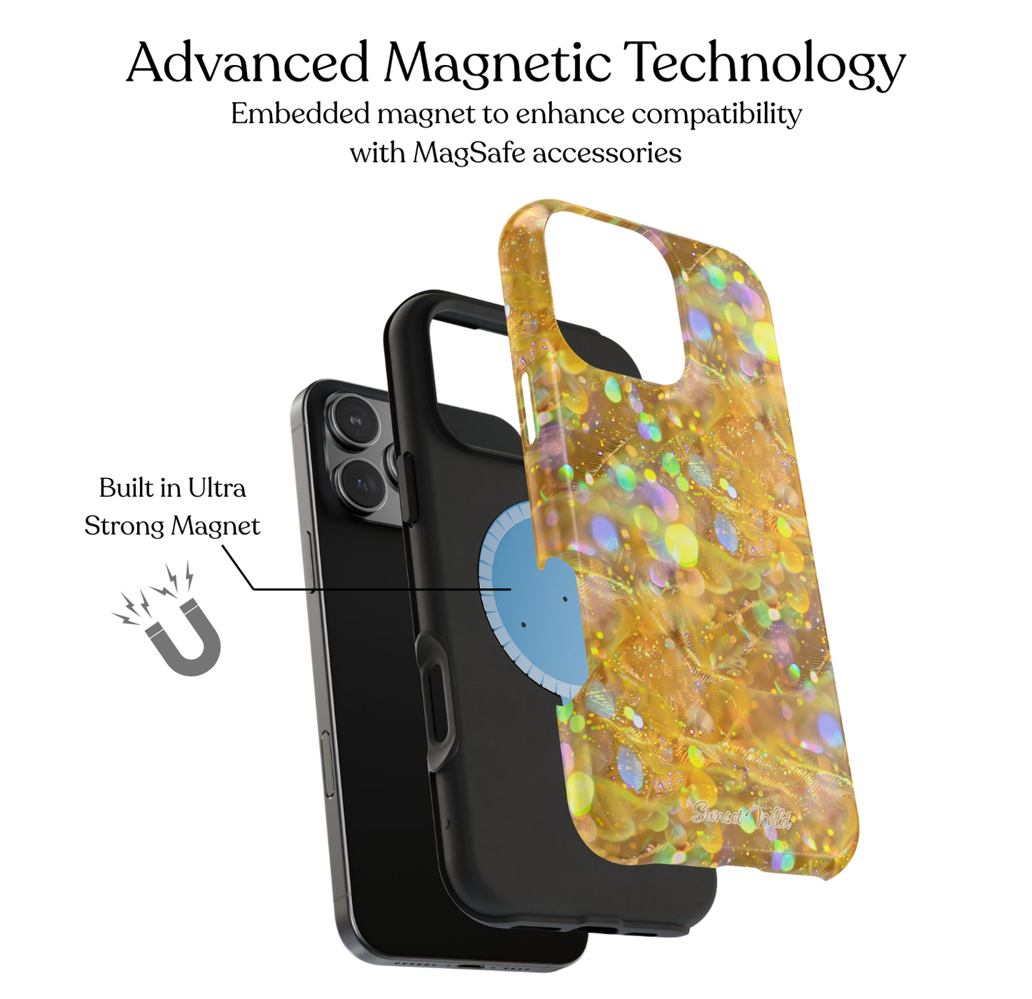 Golden Aura MagSafe Case