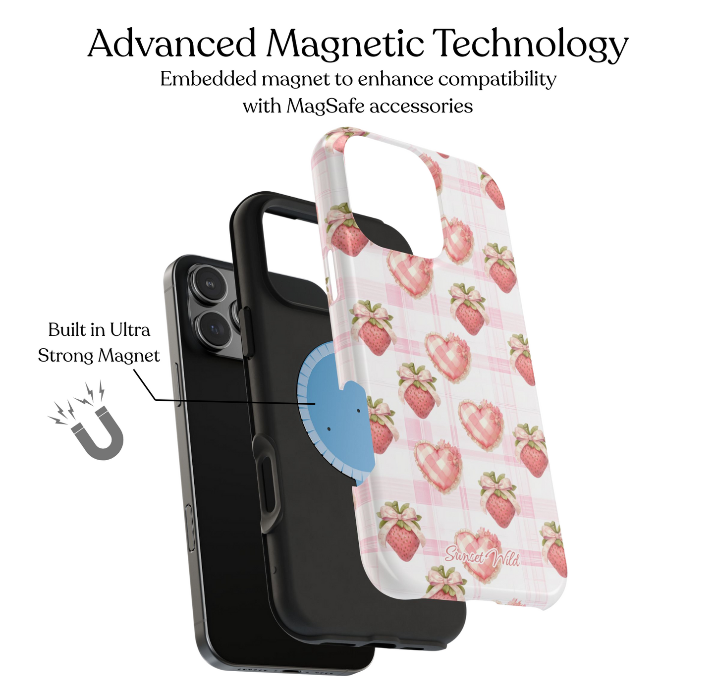 Bows & Berries MagSafe Case