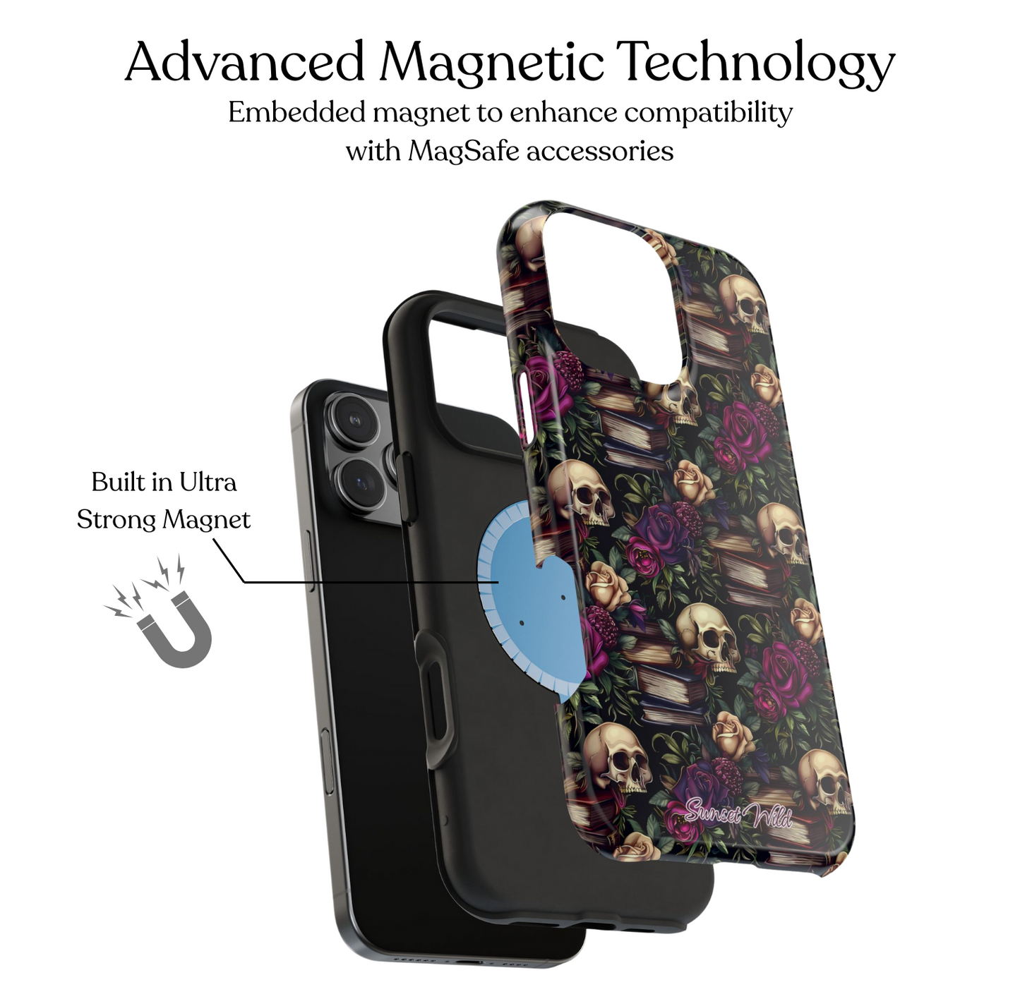 Skulls & Scripts MagSafe Case