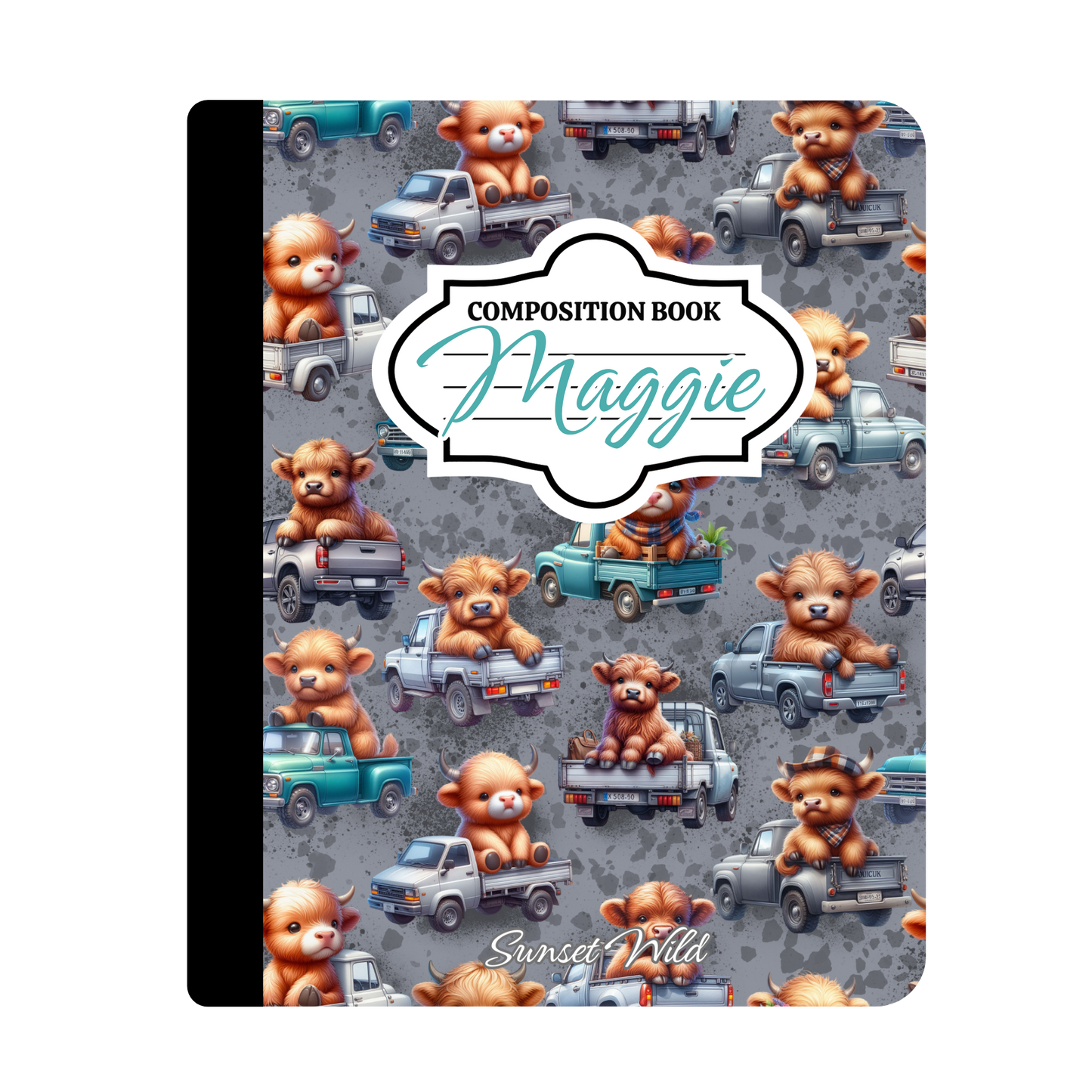 Backroad Babes Custom Notebook