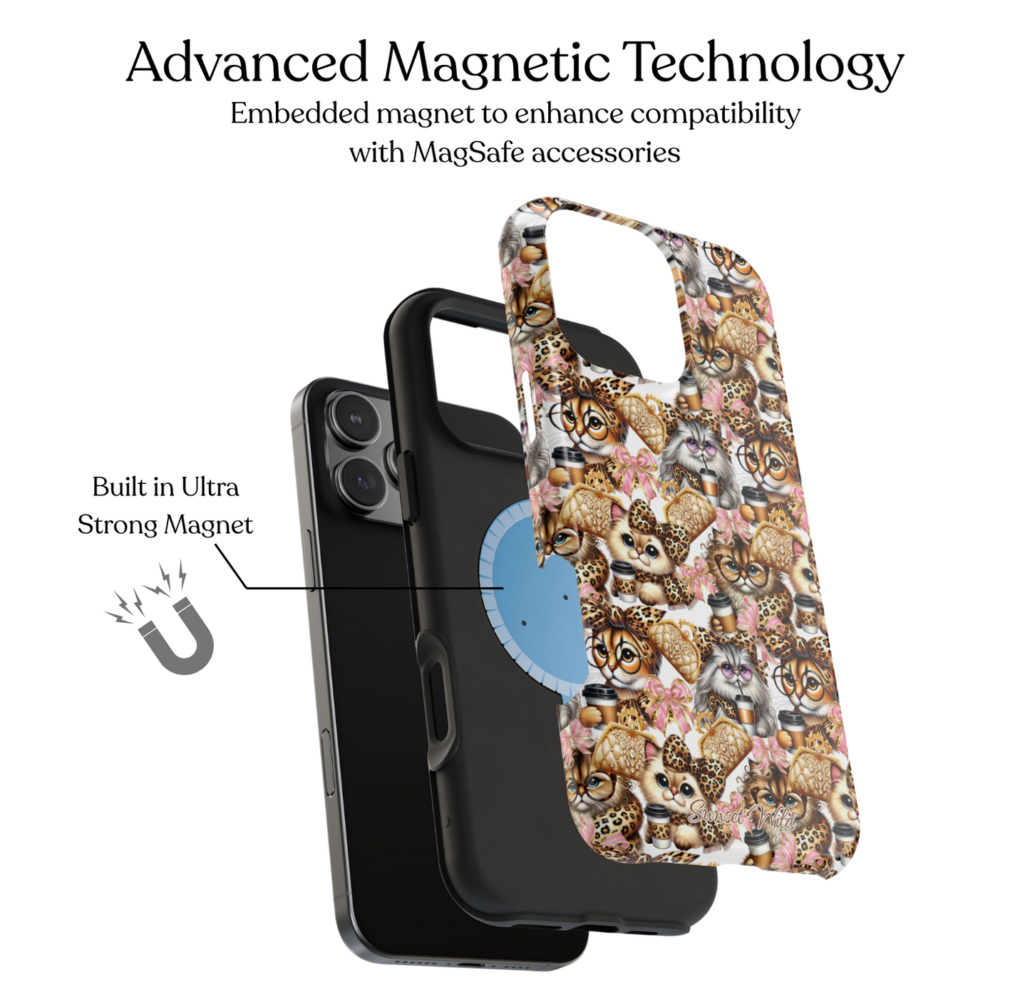 Sassy Cats MagSafe Case