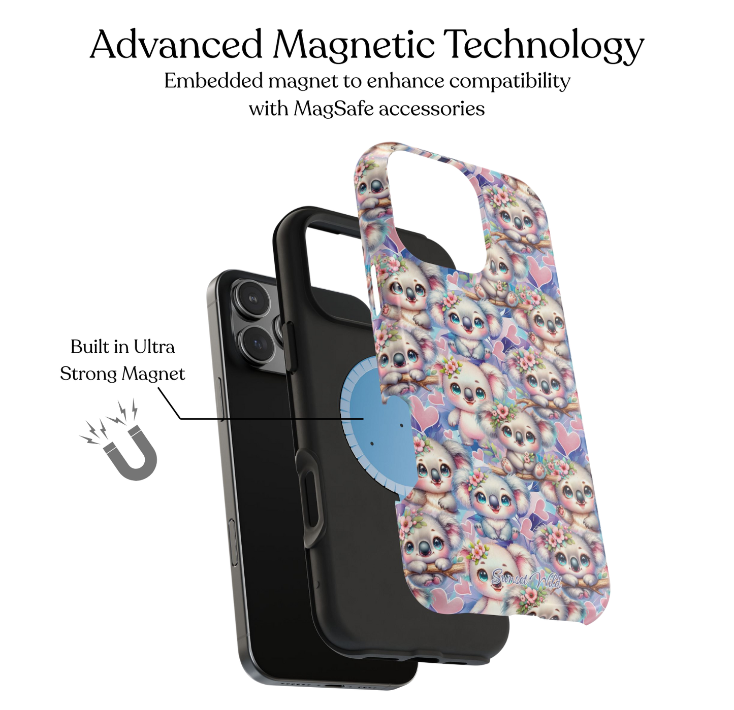 Cutie Koalas MagSafe Case