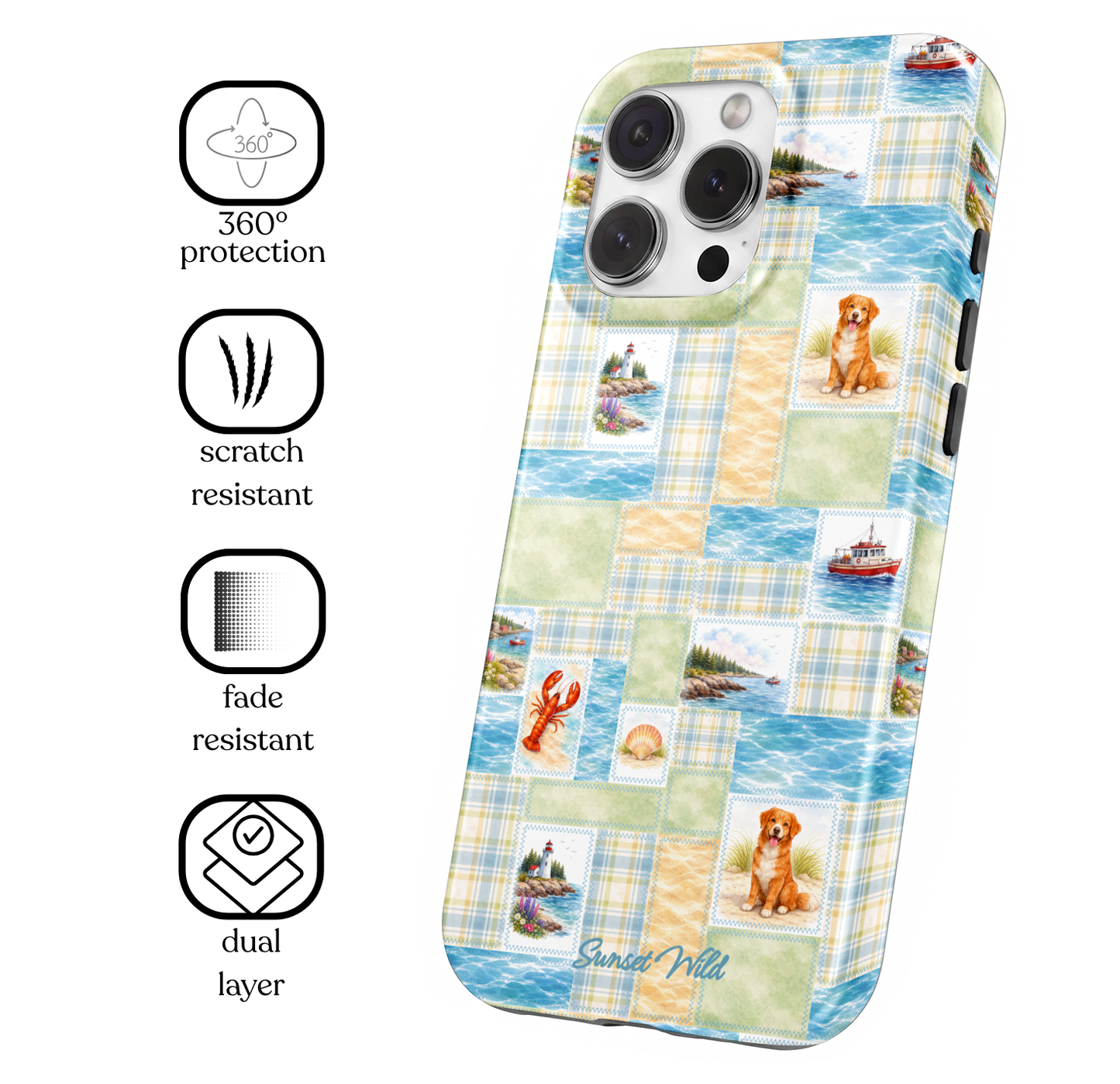 Coastal Charm Phone Case
