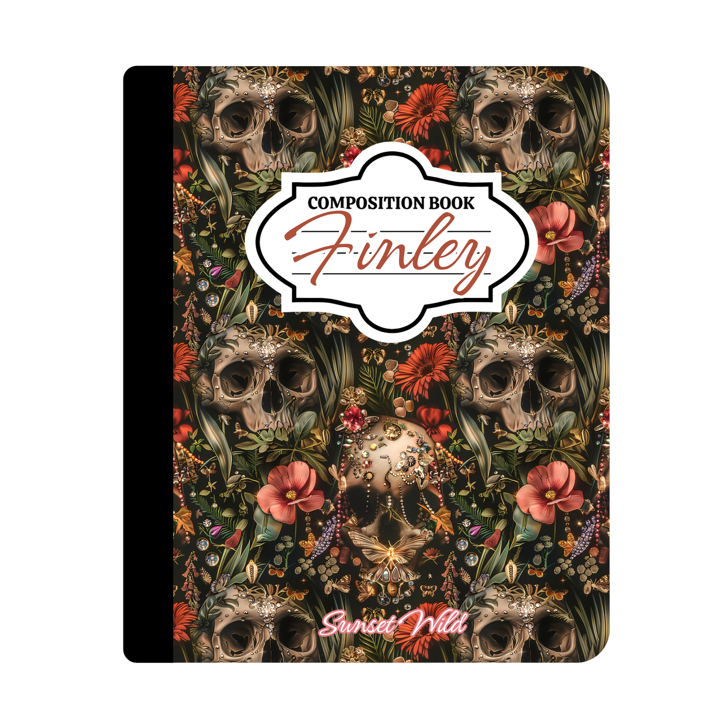 Crystal Crypt Custom Notebook