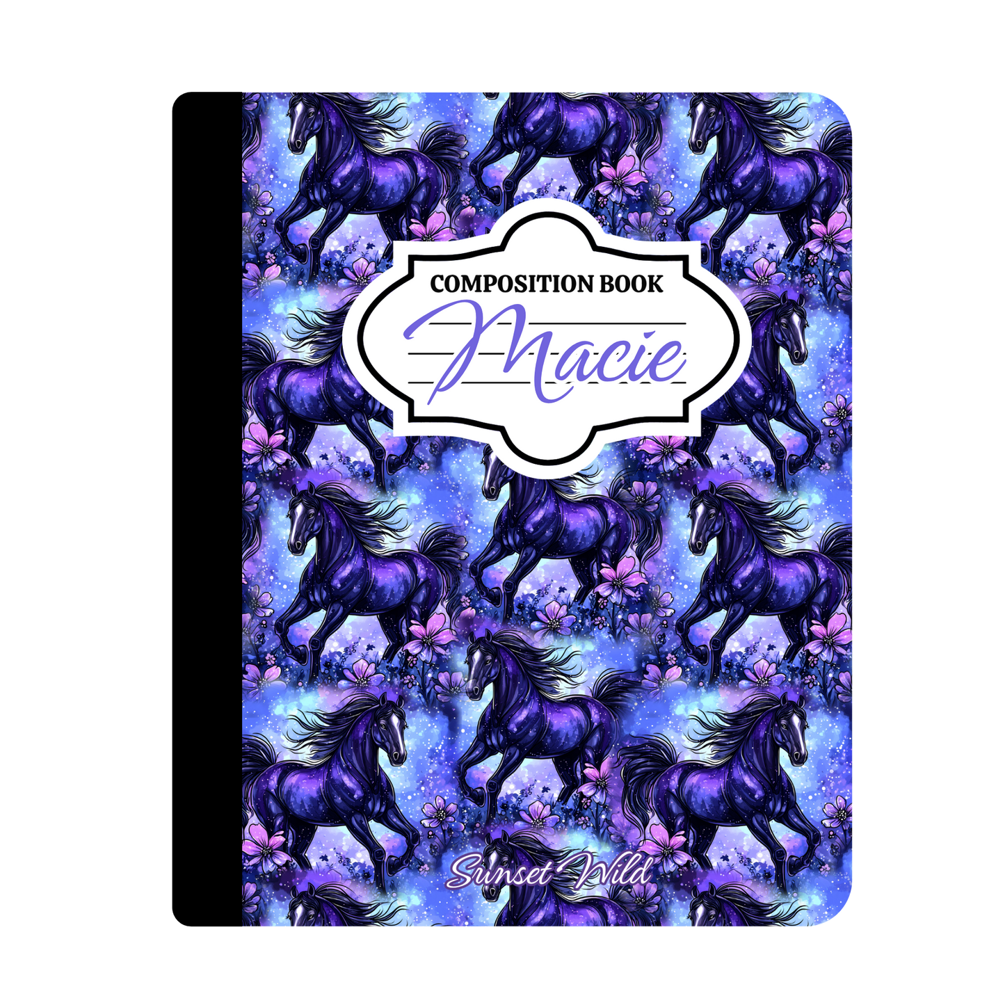 Dark Beauty Custom Notebook