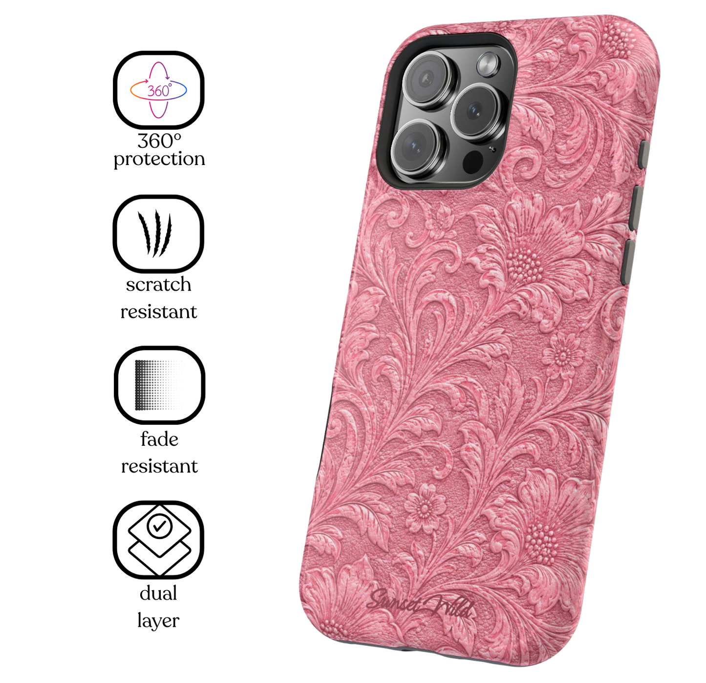 Rose & Rawhide Phone Case