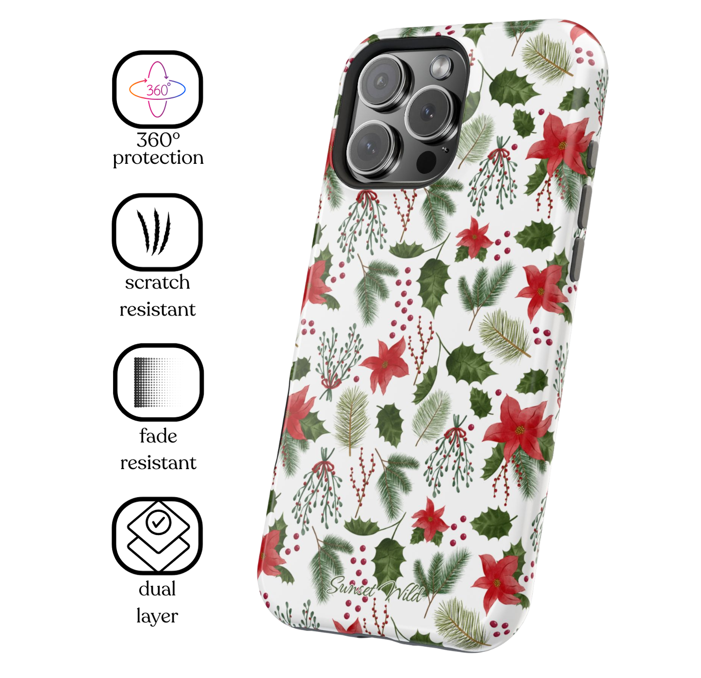 Elegant Evergreens MagSafe Case