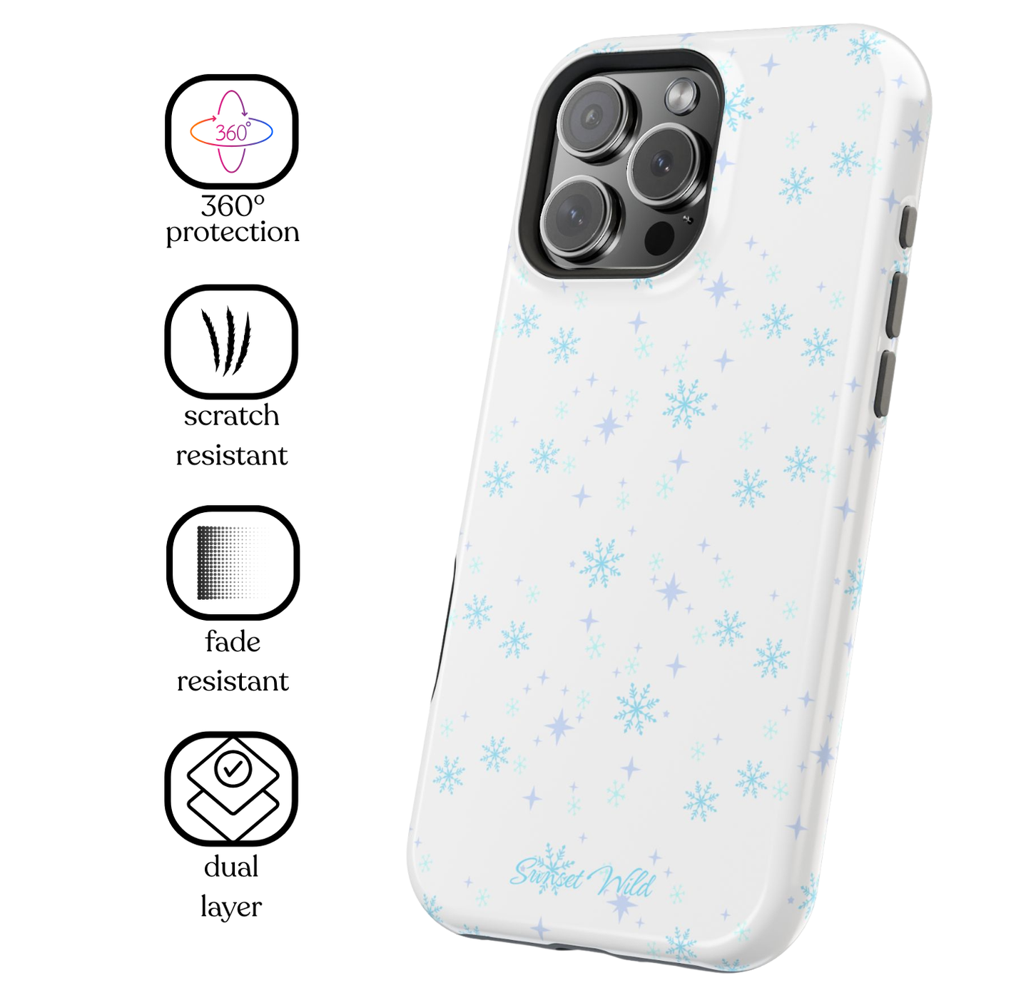 Serenity Snowfall MagSafe Case