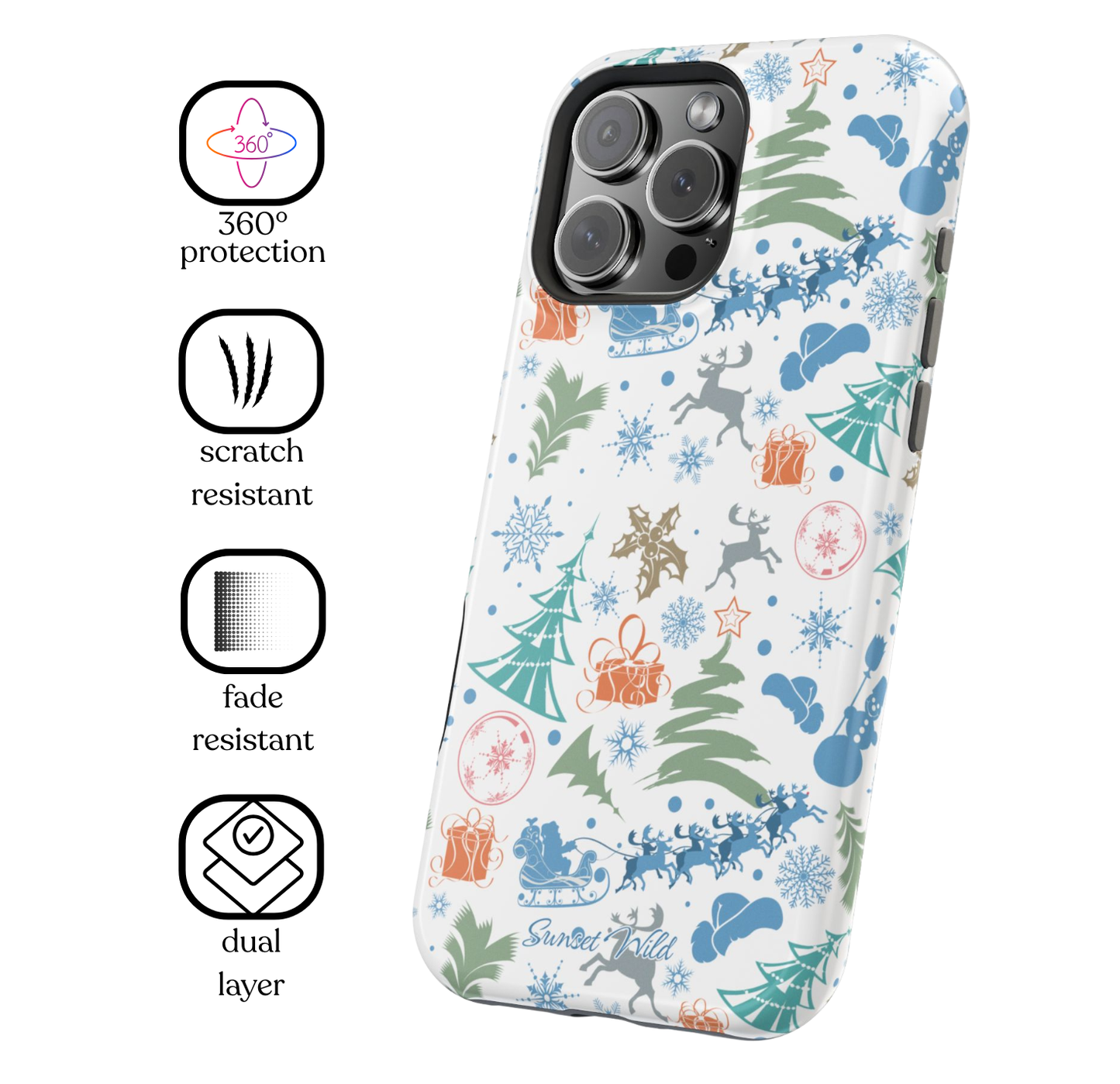 Christmas Eve Magic MagSafe Case