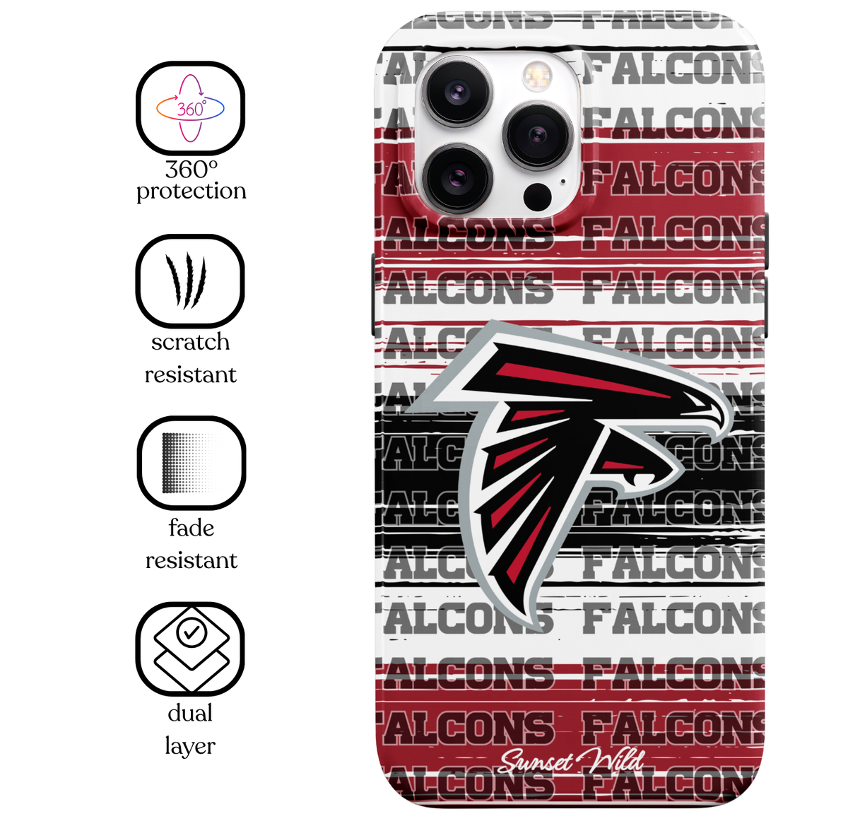 Falcons MagSafe Phone Case