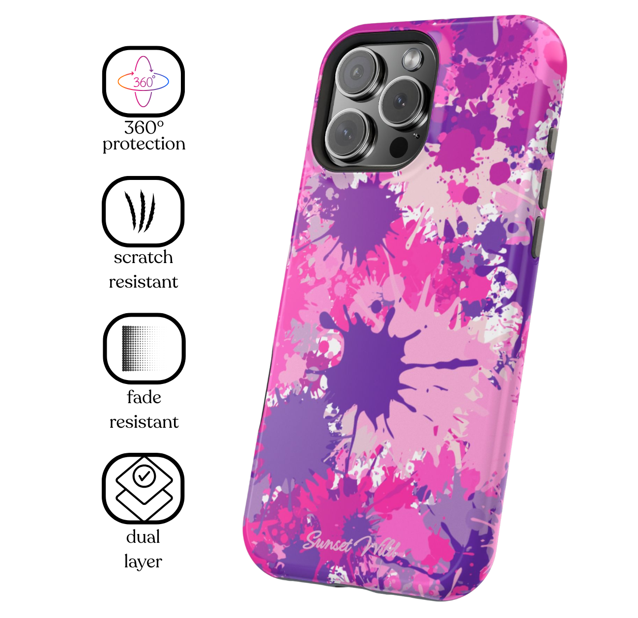 Paint Pop Phone Case