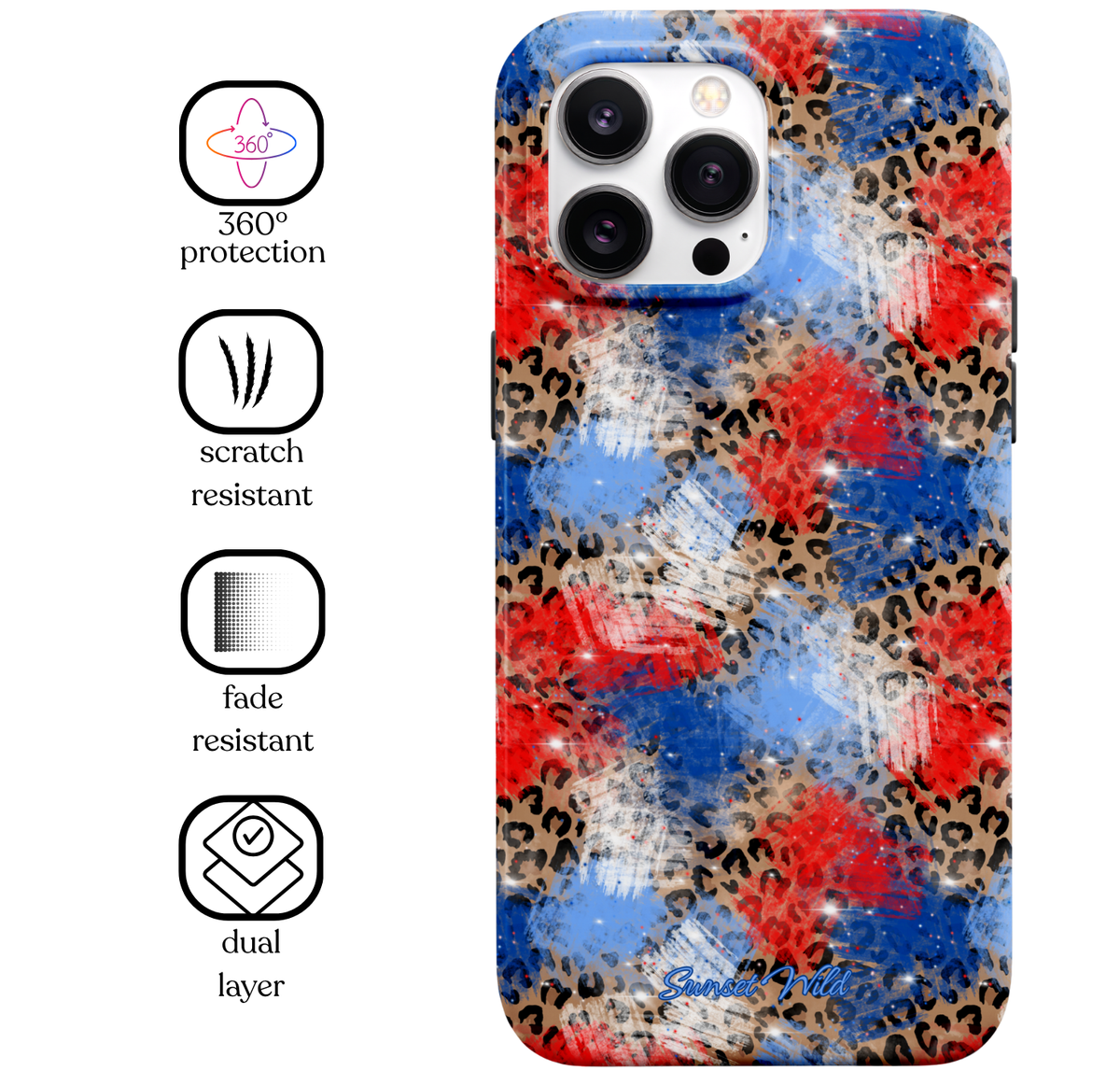 Liberty Leopard MagSafe Phone Case