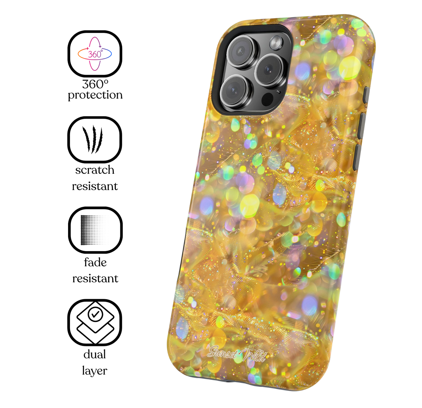 Golden Aura MagSafe Case