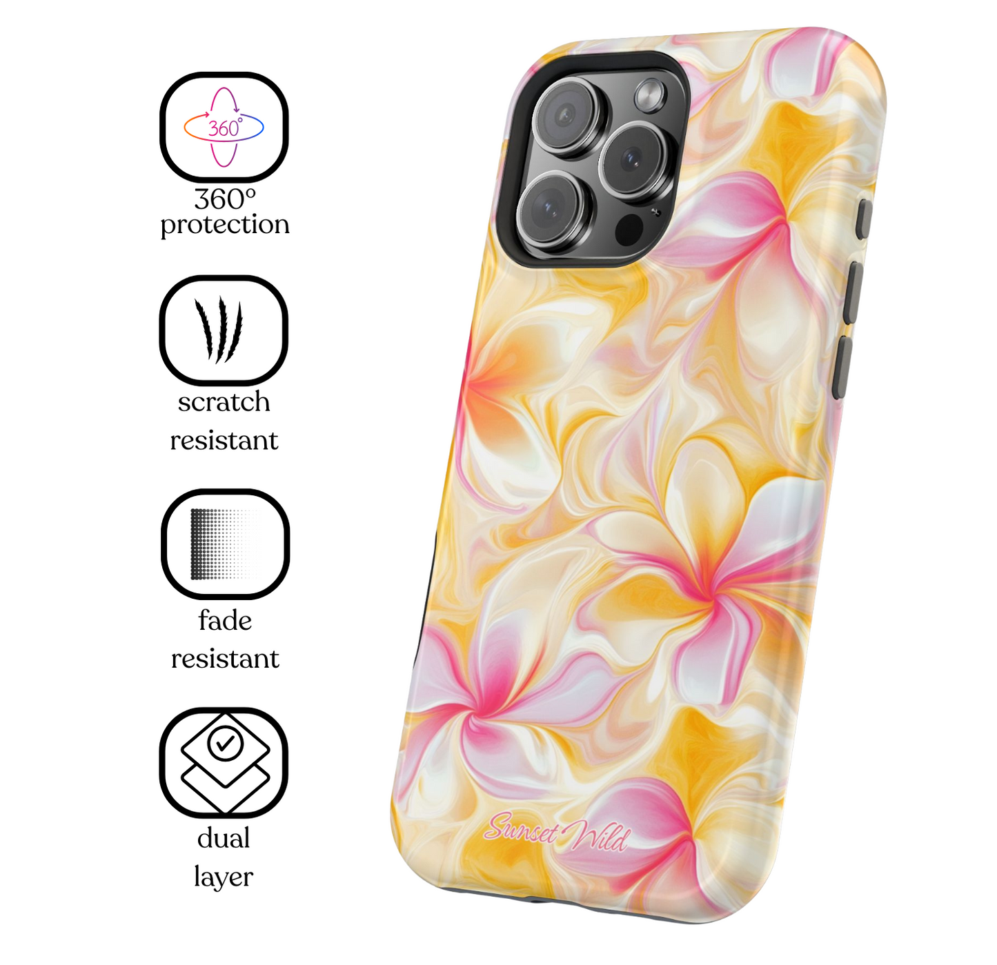 Blush & Bloom MagSafe Case