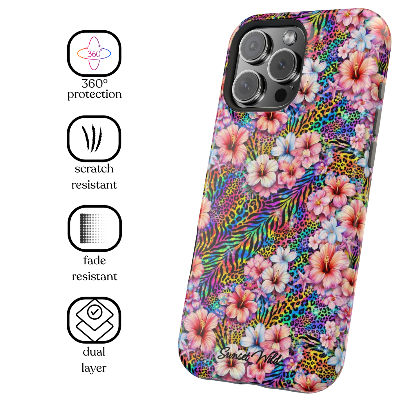 Wild Tropicana Phone Case