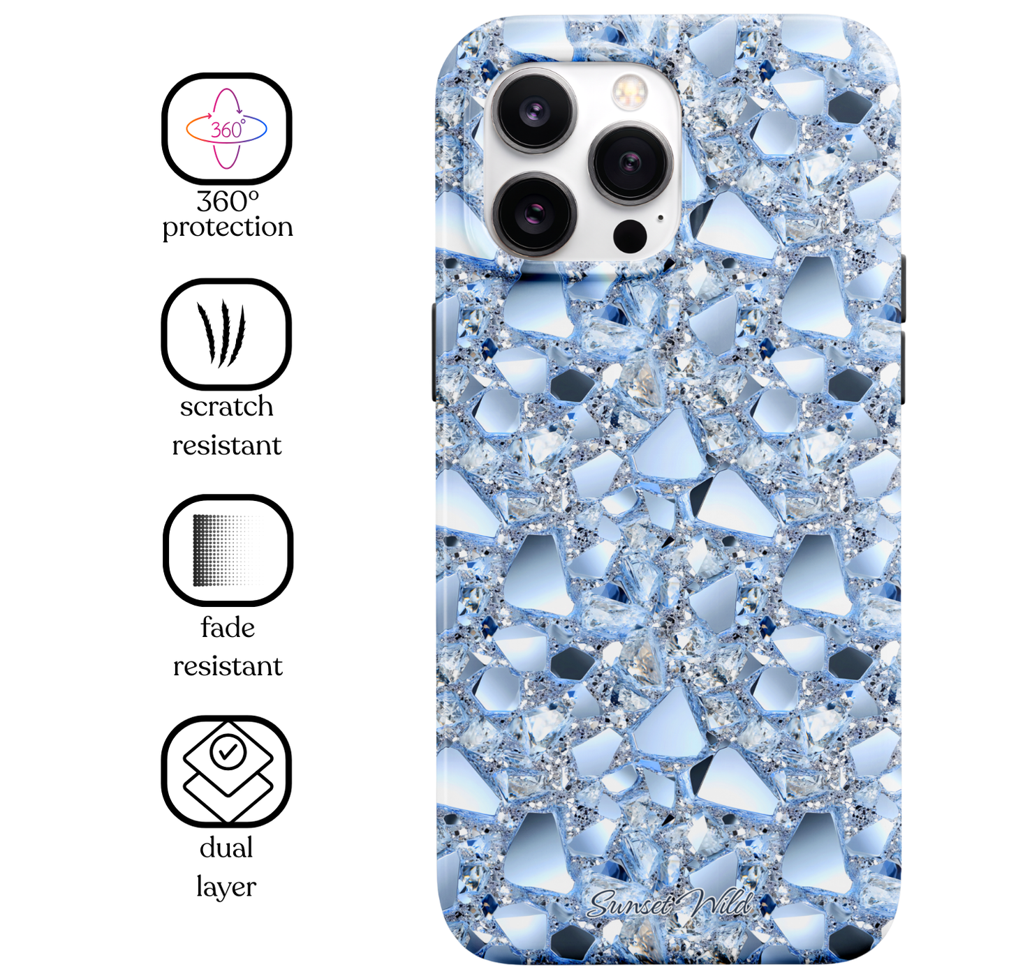 Arctic Spark MagSafe Phone Case