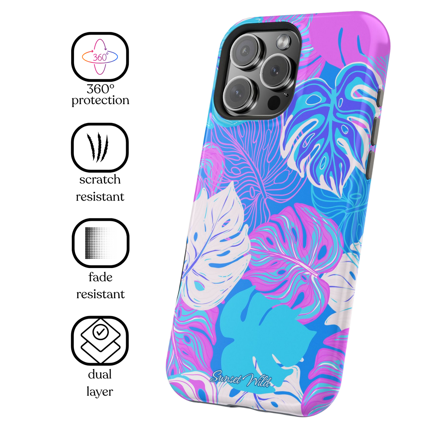 Moonlit Tropics MagSafe Case