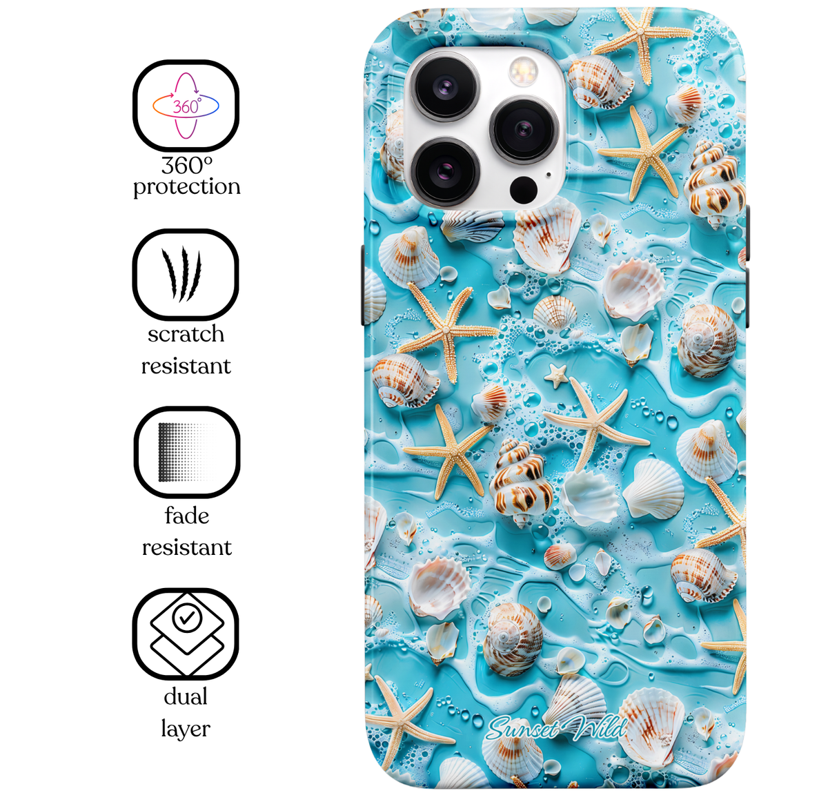 Tidal Treasures MagSafe Phone Case