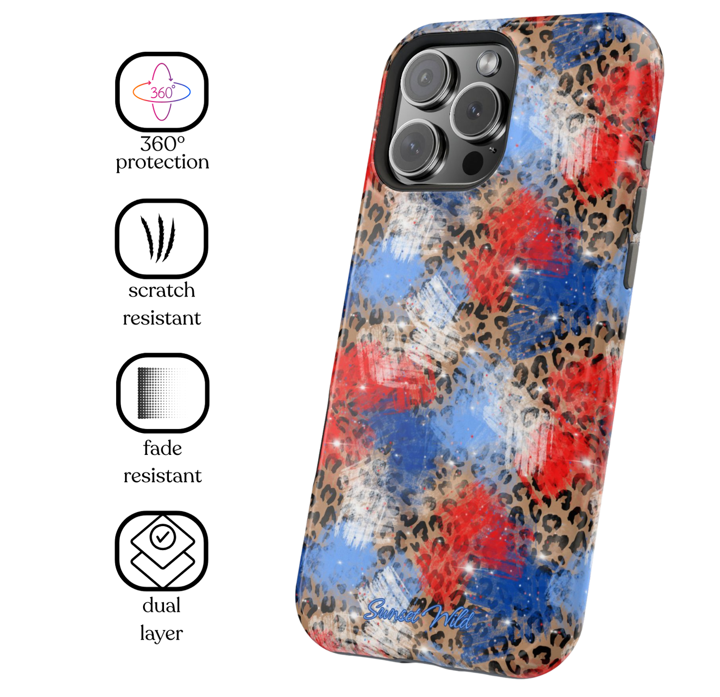 Liberty Leopard Phone Case