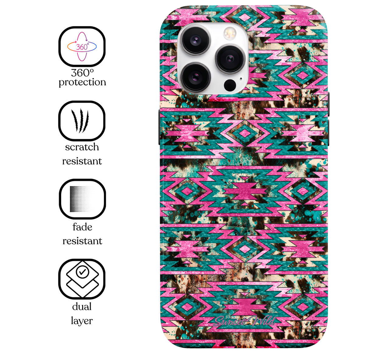 Pink Outlaw MagSafe Phone Case