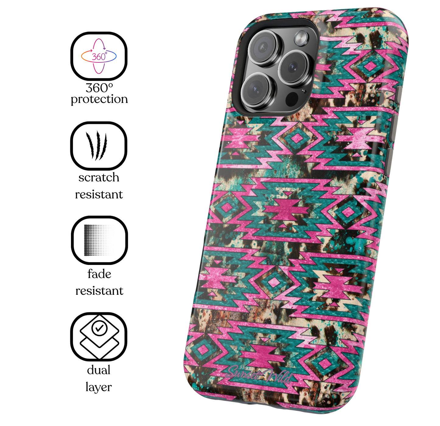 Pink Outlaw Phone Case