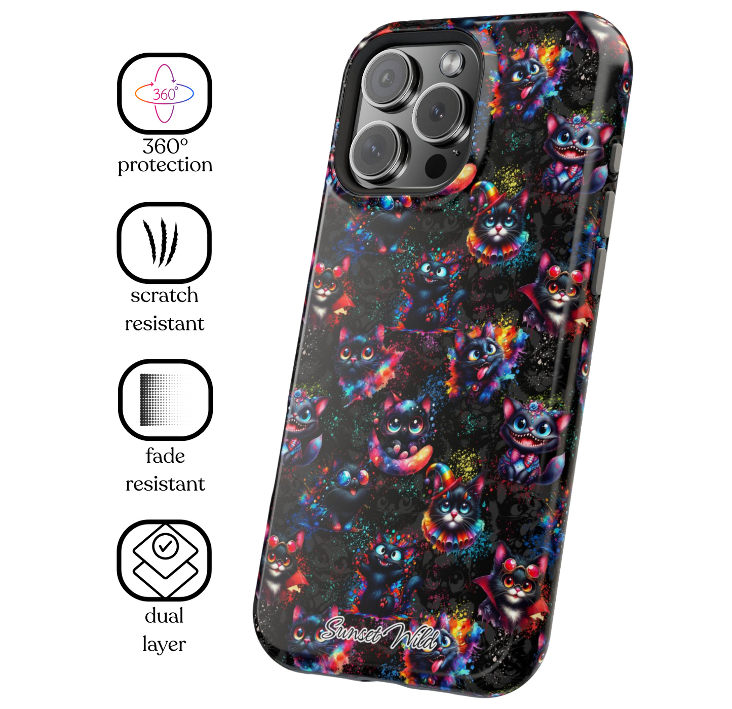 Cosmic Whiskers MagSafe Case