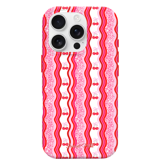 Cheetah Cherries MagSafe Case