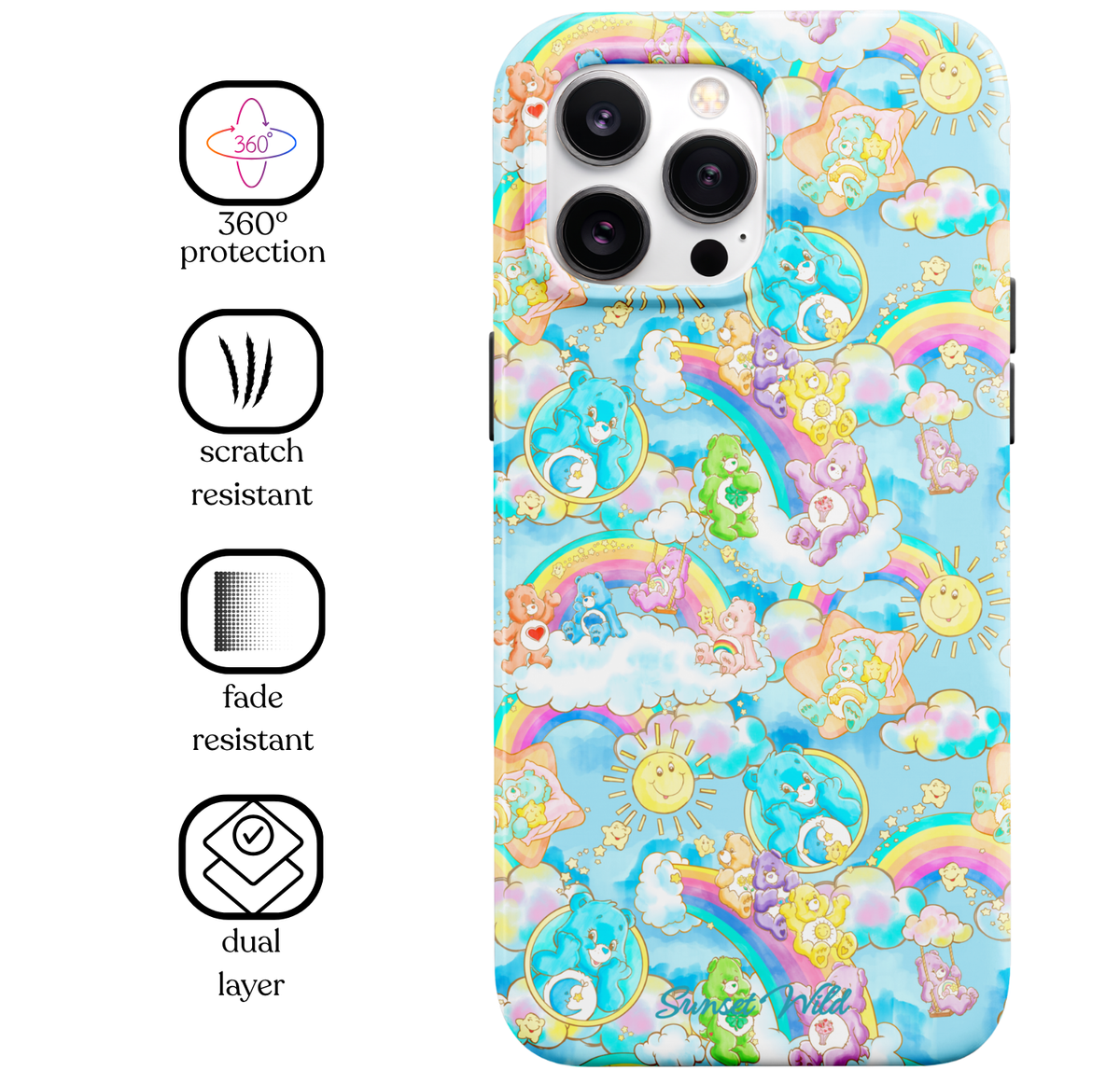 Cloudy Cuddles MagSafe Phone Case