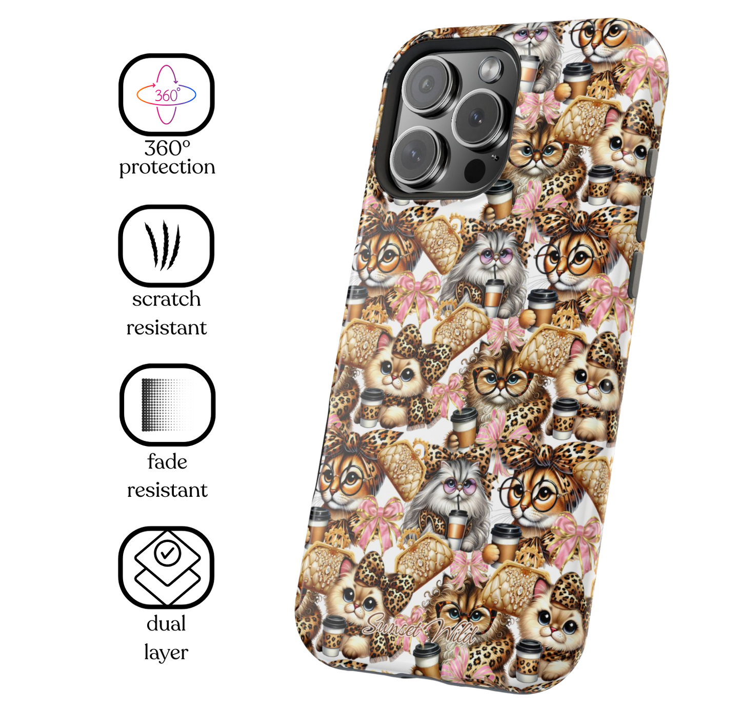 Sassy Cats MagSafe Case