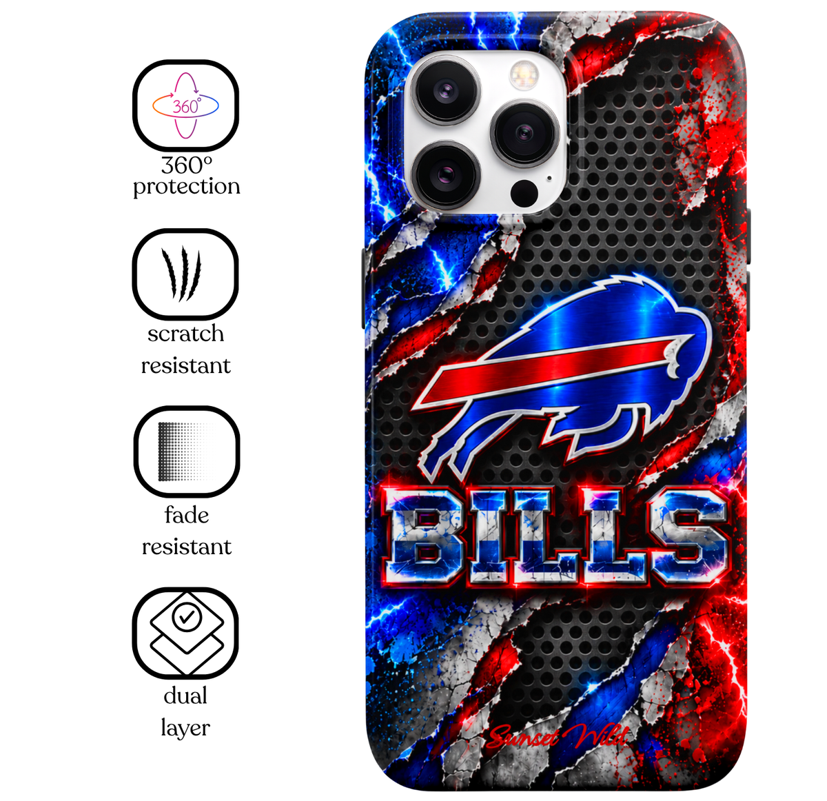 Bills Fury MagSafe Phone Case