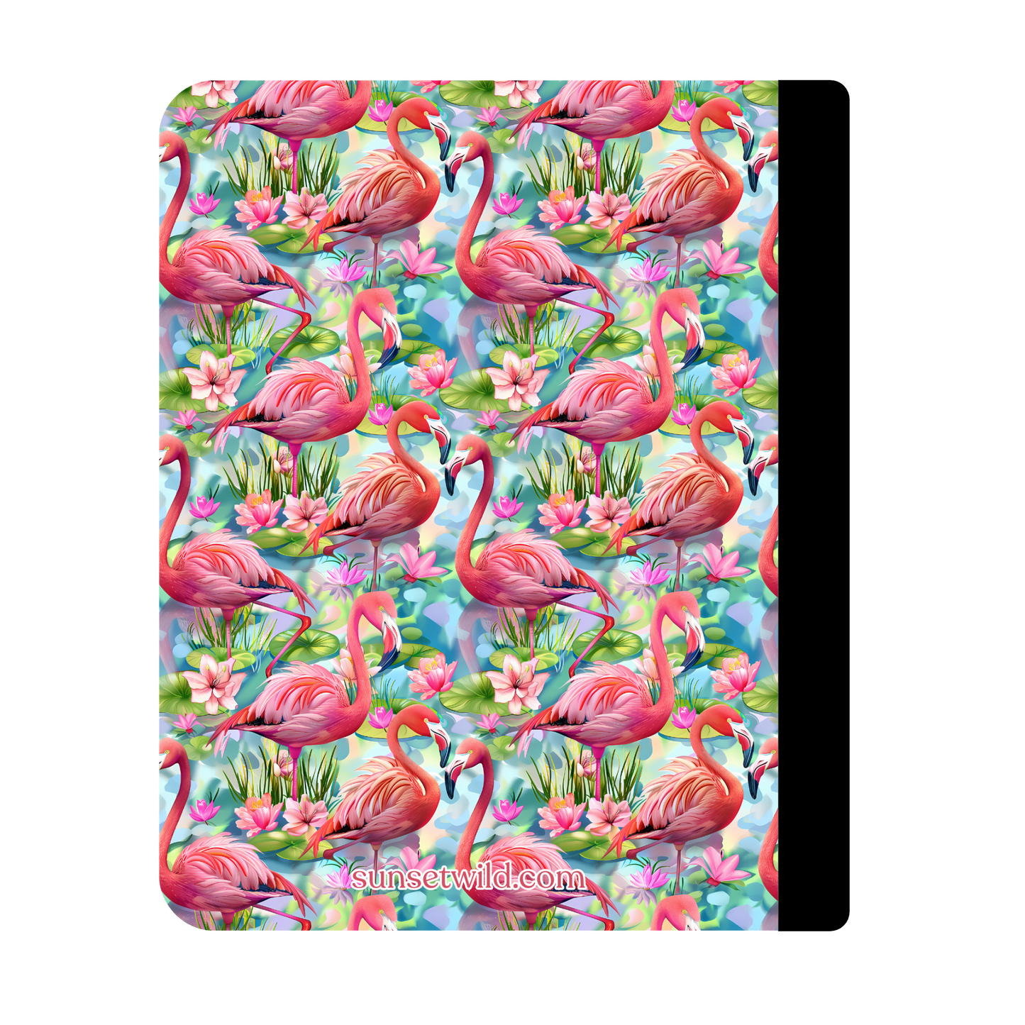 Flamingo Fiesta Custom Notebook